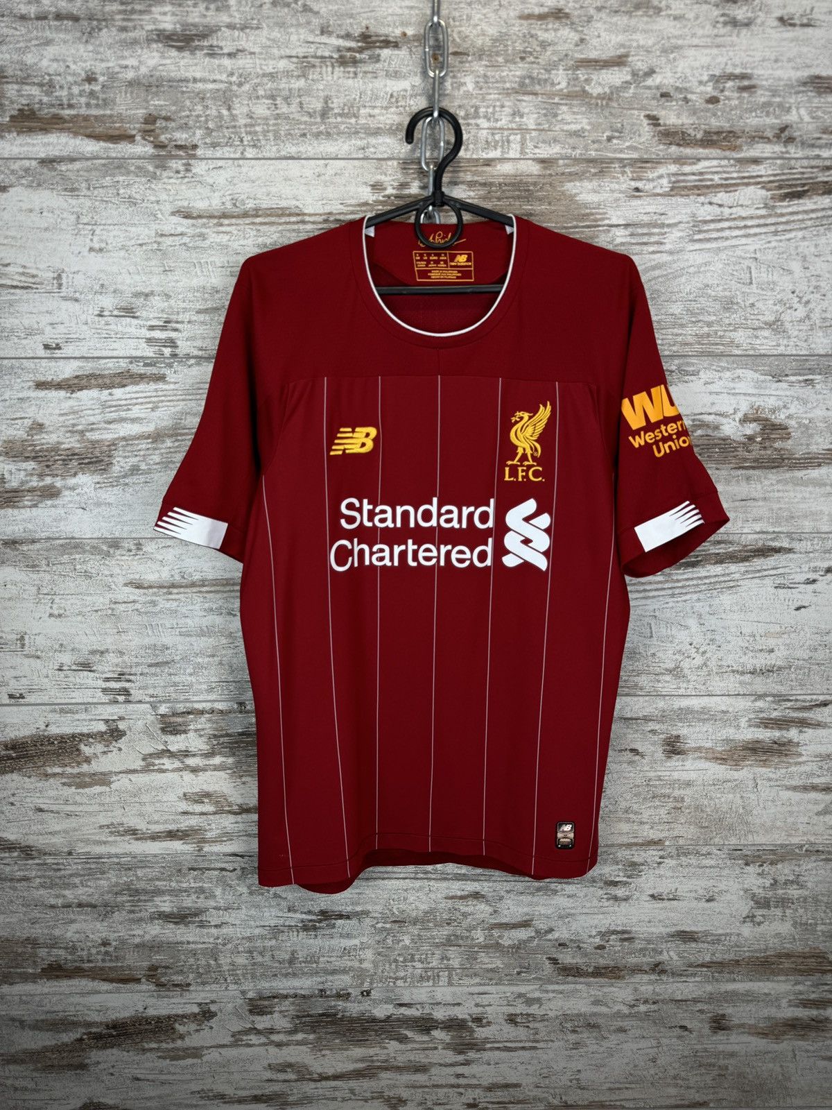 New Balance Mens Vintage New Balance Liverpool FC Sadio Mane T-shirt tee Size US S / EU 44-46 / 1 - 7 Thumbnail
