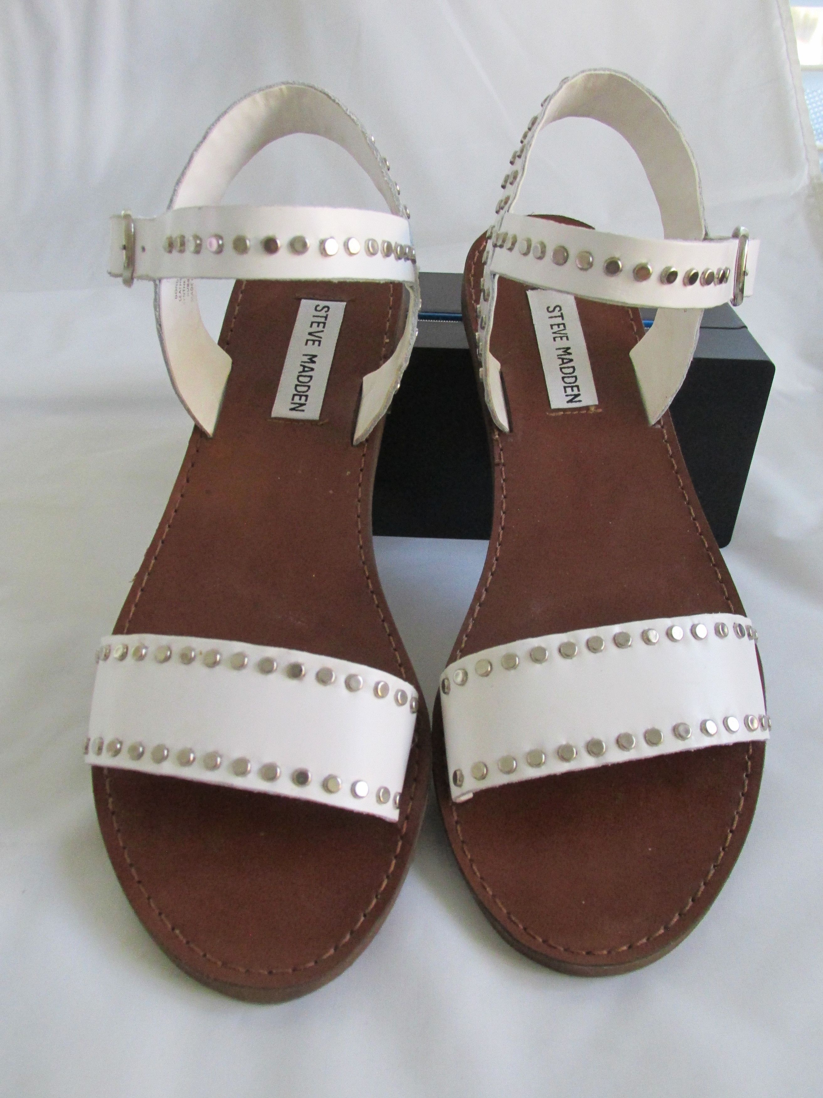 Steve Madden Steve Madden "Donddi" Women's Leather Sandals Size 8 M Size US 8 / IT 38 - 1 Thumbnail