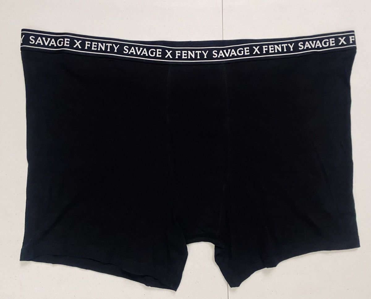 Fenty Savage X Fenty Black Cotton Classic Boxer Brief 3 Pack XXXXL Size 46 - 6 Thumbnail