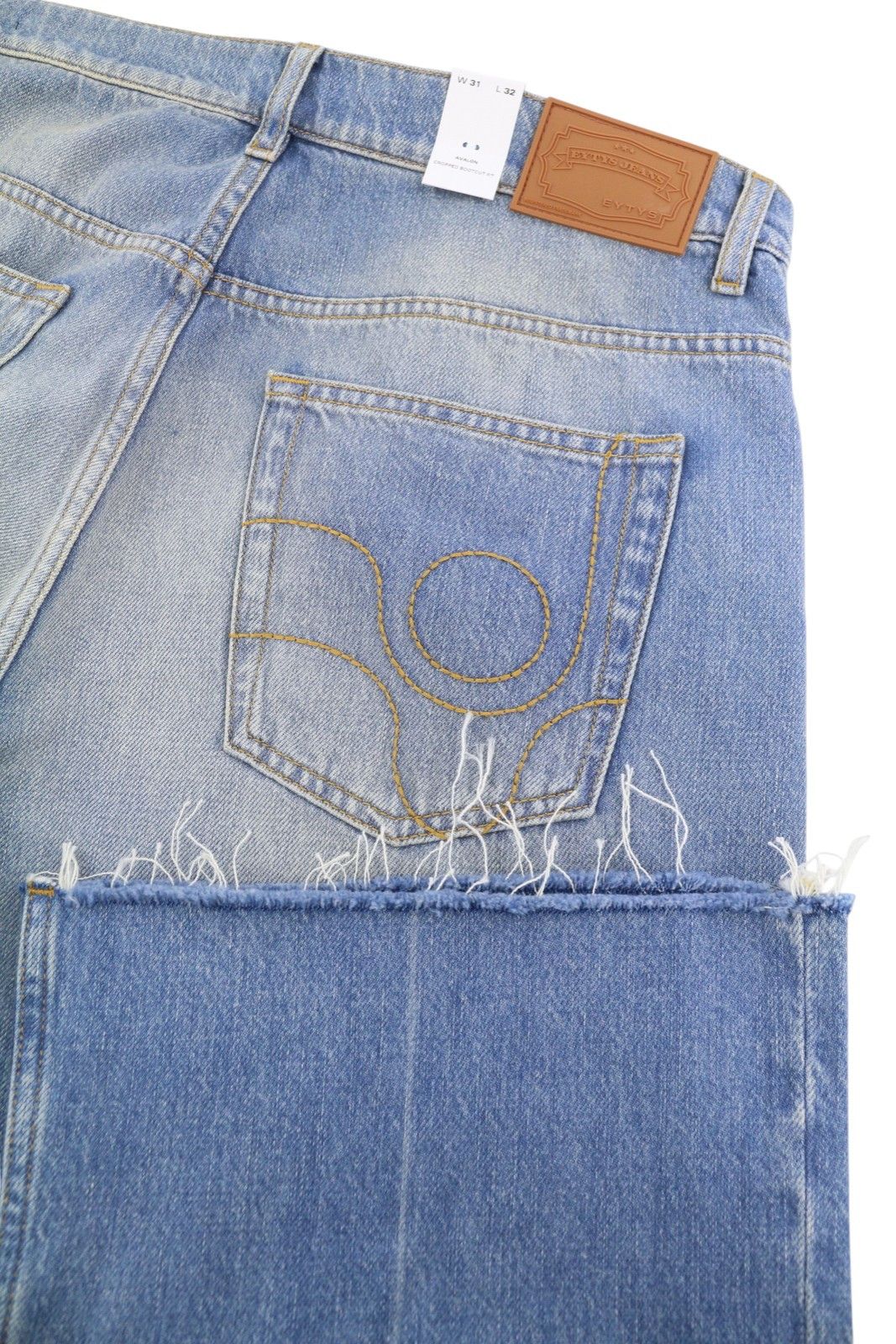 Eytys AVALON TORN INDIGO BOOTCUT W31/L32 RRP370 88891 Size US 31 - 7 Thumbnail