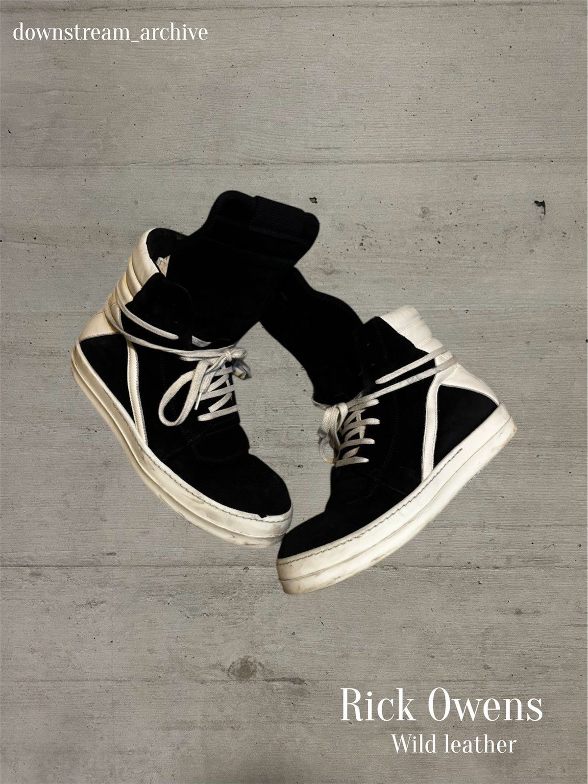 Rick Owens Geobasket Archive | Grailed