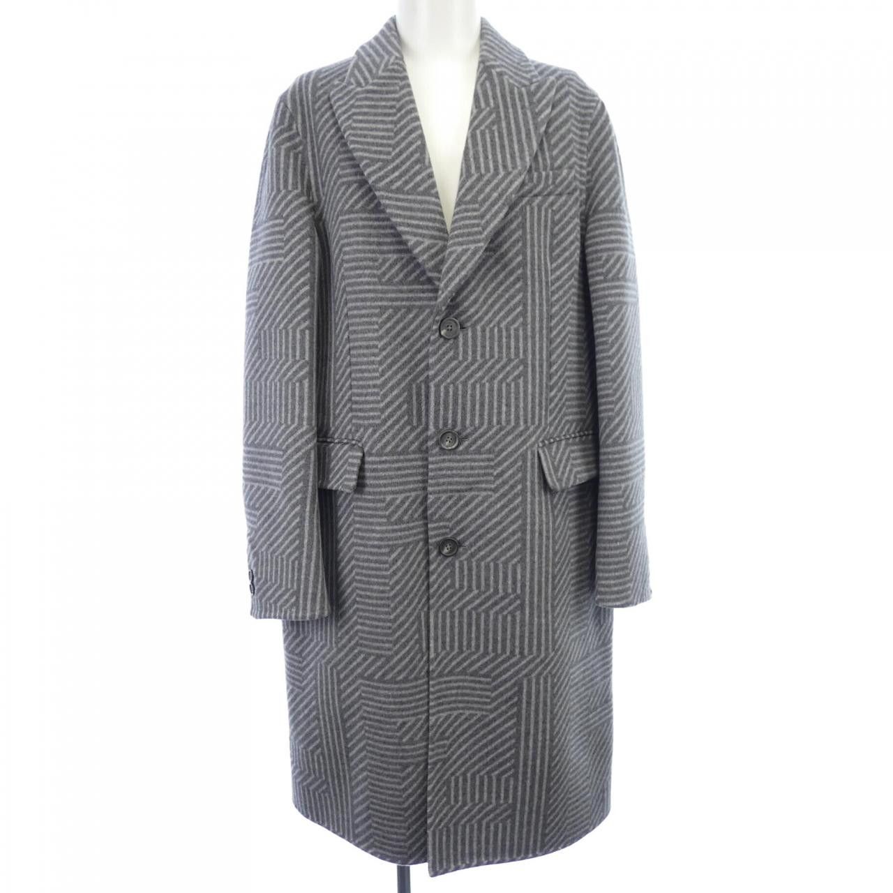Fendi Fendi Fendi Wool Coat Others Outerwear FF0770APNB DUTY FREE for USA Size ONE SIZE - 1 Thumbnail