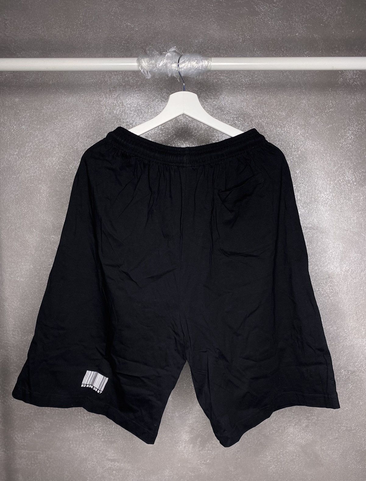 VTMNTS × Vetements NWT VTMNTS Vetements Barcode Logo Baggy Shorts Fits S-XL Size US 32 / EU 48 - 2 Thumbnail