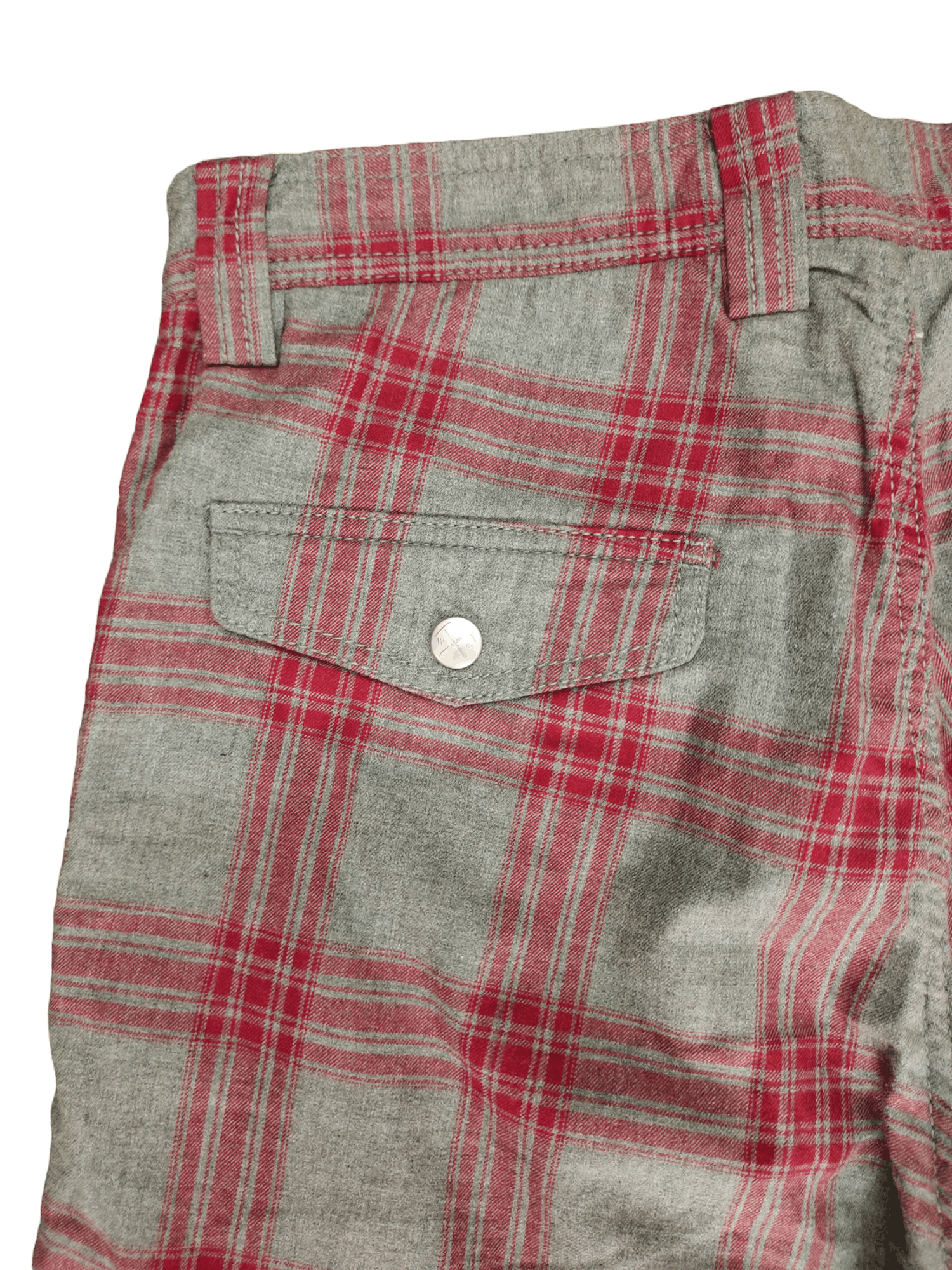 White Mountaineering White Mountaineering Japan Checkered Plaid Short Pants Size US 31 - 10 Thumbnail