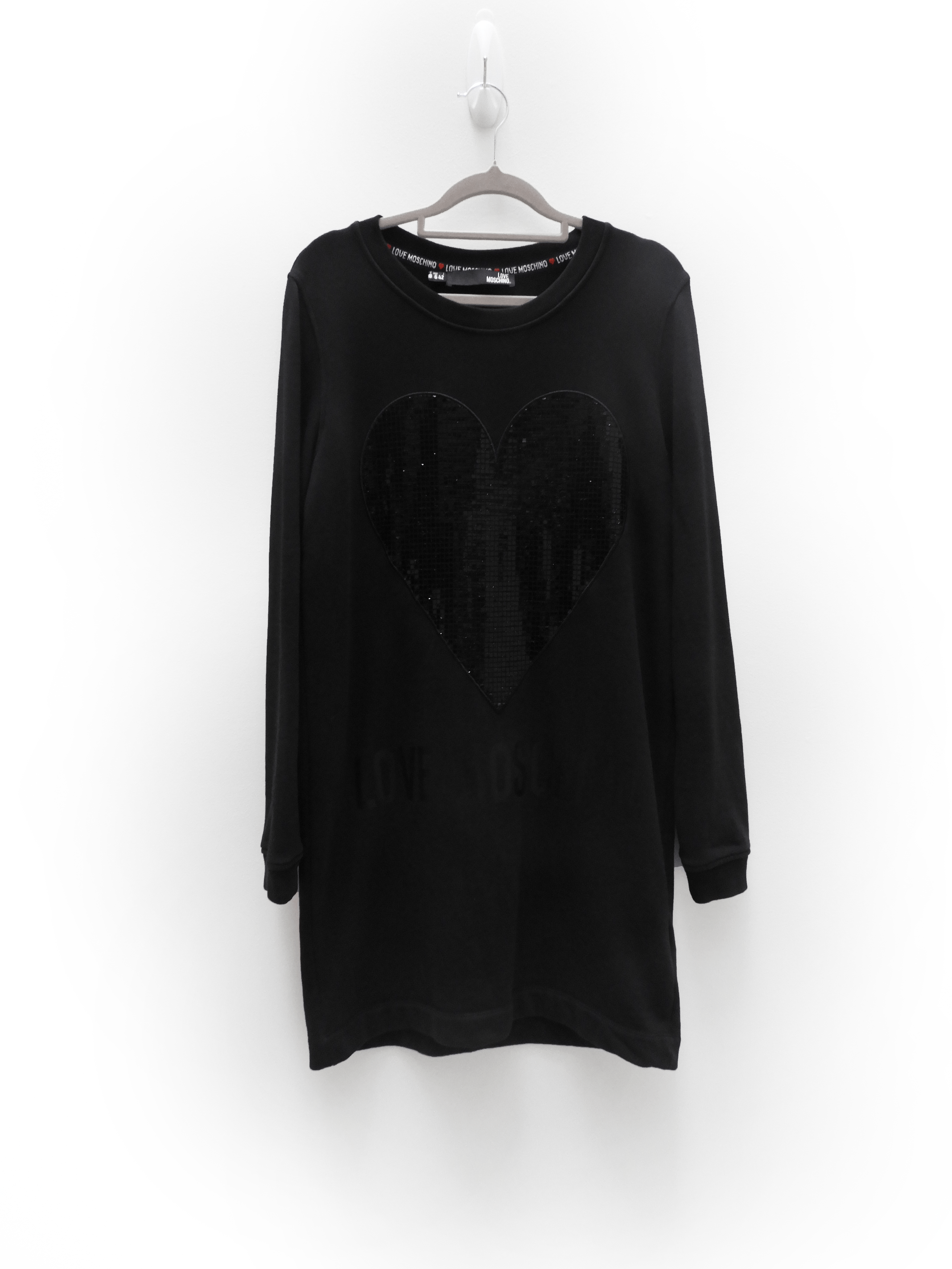 Love Moschino Love Moschino Women's Black Jumper Size M / US 6-8 / IT 42-44 - 2 Thumbnail