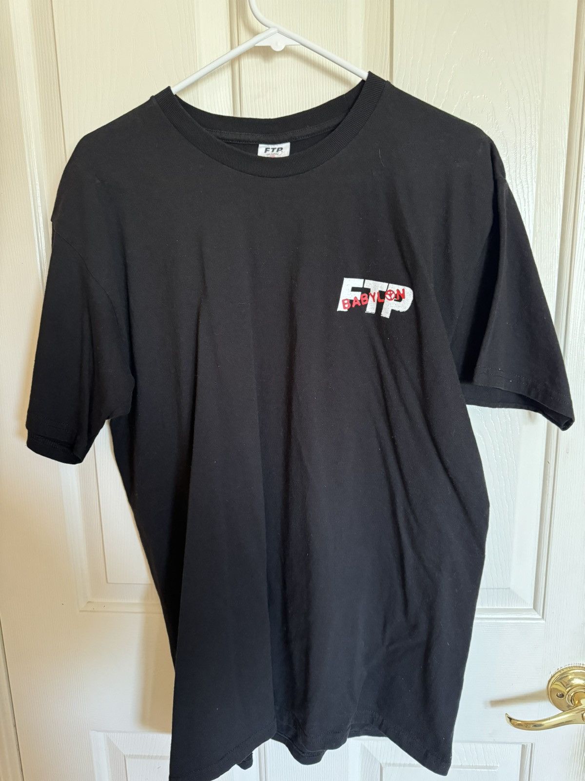 Babylon × Fuck The Population FTP x Babylon Logo Tee (Black) Size US L / EU 52-54 / 3 - 1 Thumbnail