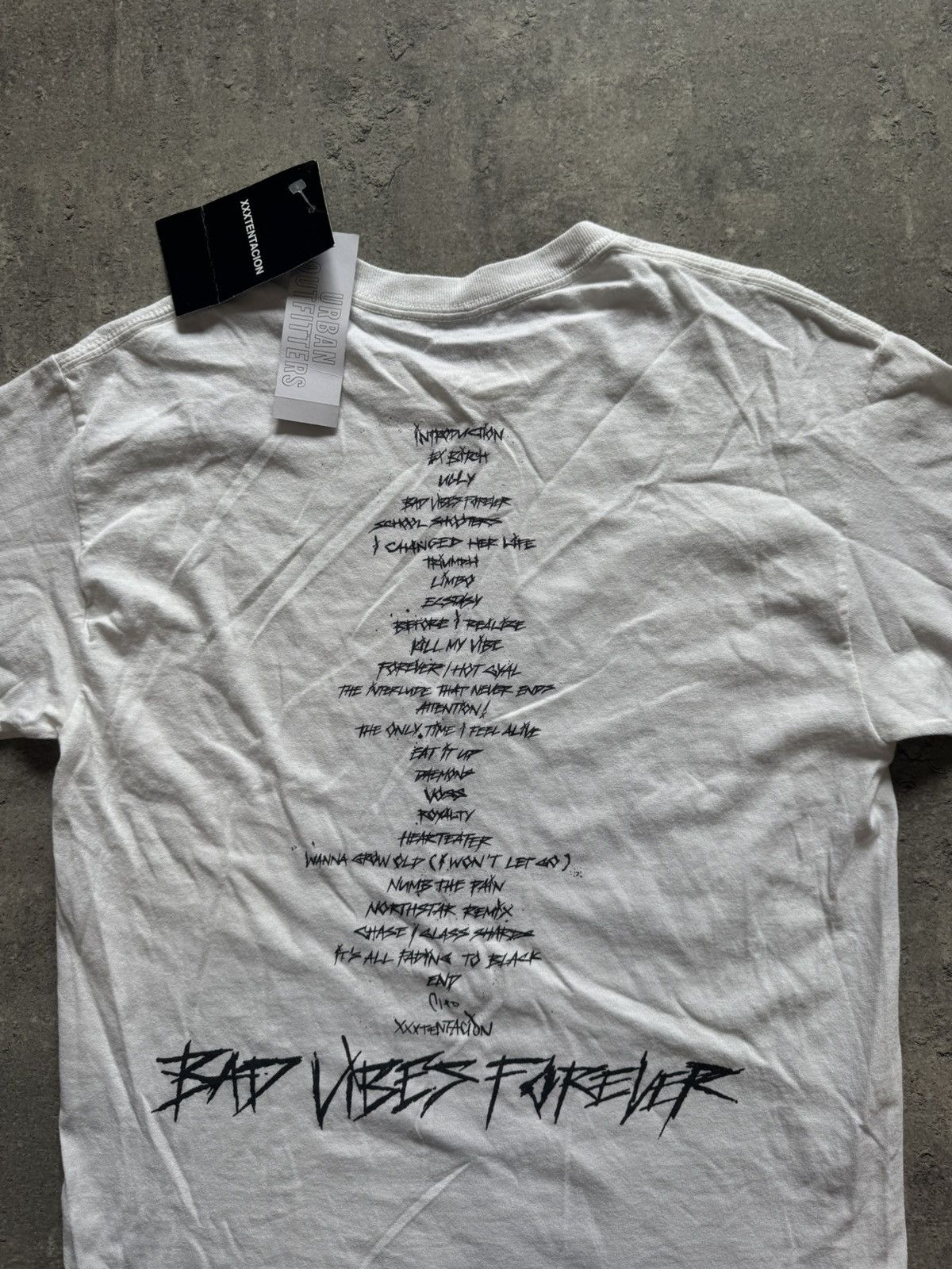 Urban Outfitters XXXTENTACION Bad Vibes Forever T-shirt Size US XS / EU 42 / 0 - 4 Thumbnail