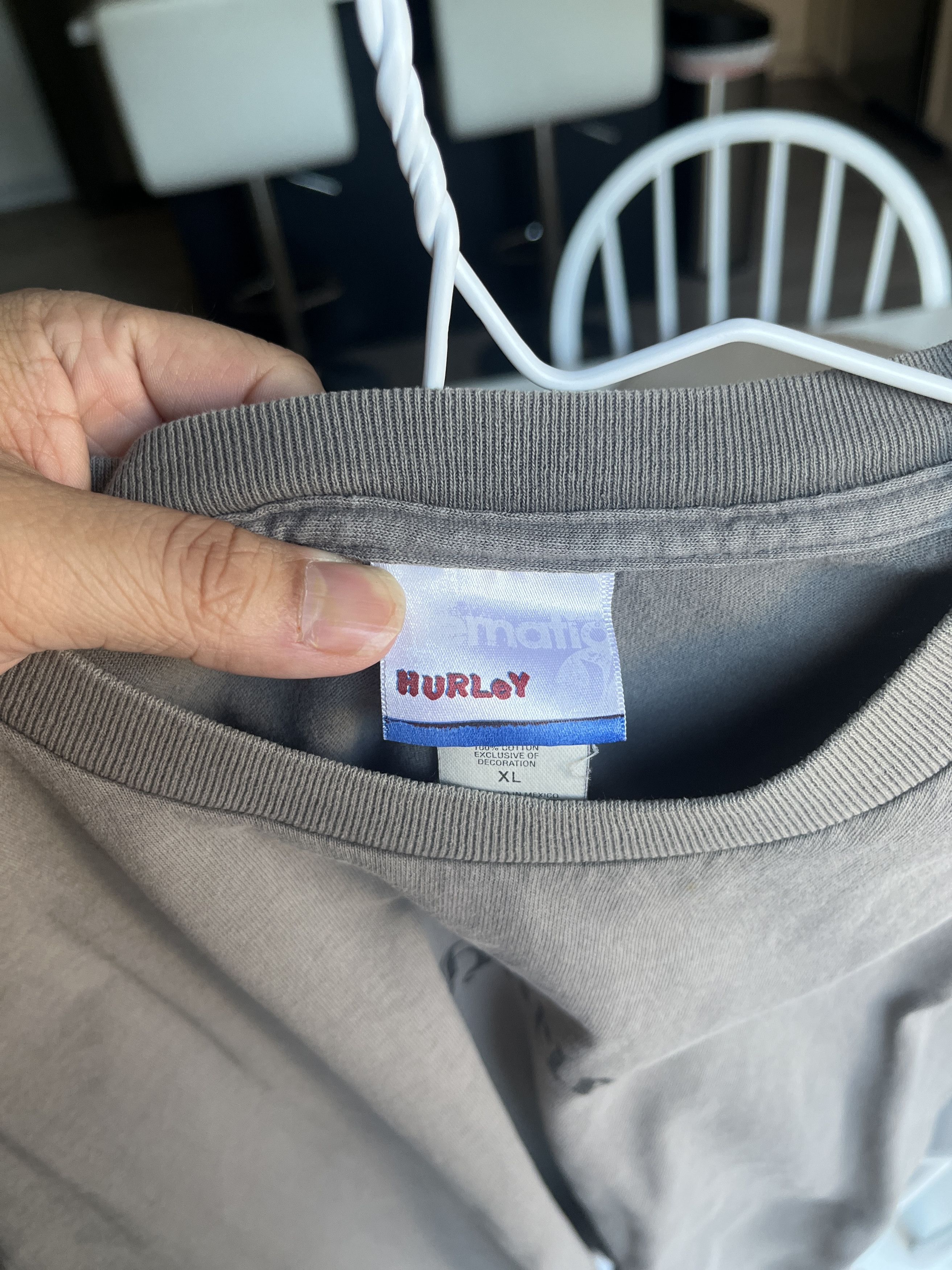 Hurley × Vintage Vintage Hurley Faded Rare Center Logo Size US XL / EU 56 / 4 - 8 Thumbnail