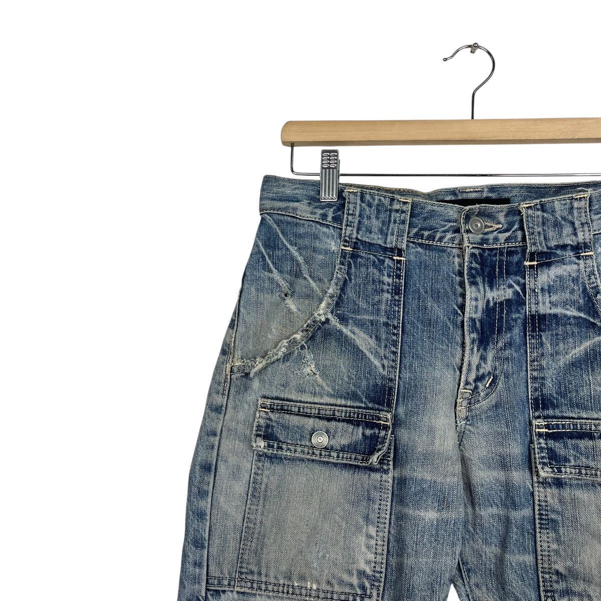 Johnbull Vintage Johnbull Distressed Bush Pants Denim Size US 28 / EU 44 - 6 Thumbnail
