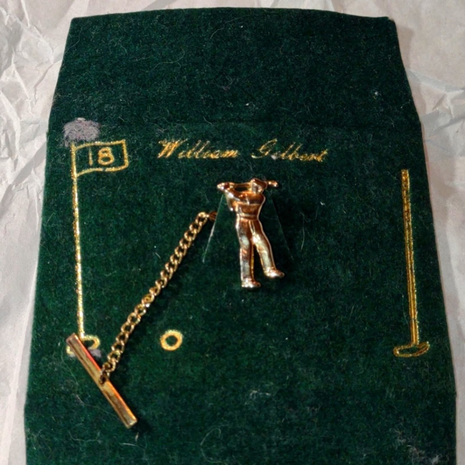 Vintage Vintage Men's Golf Tie Pin Size ONE SIZE - 1 Preview