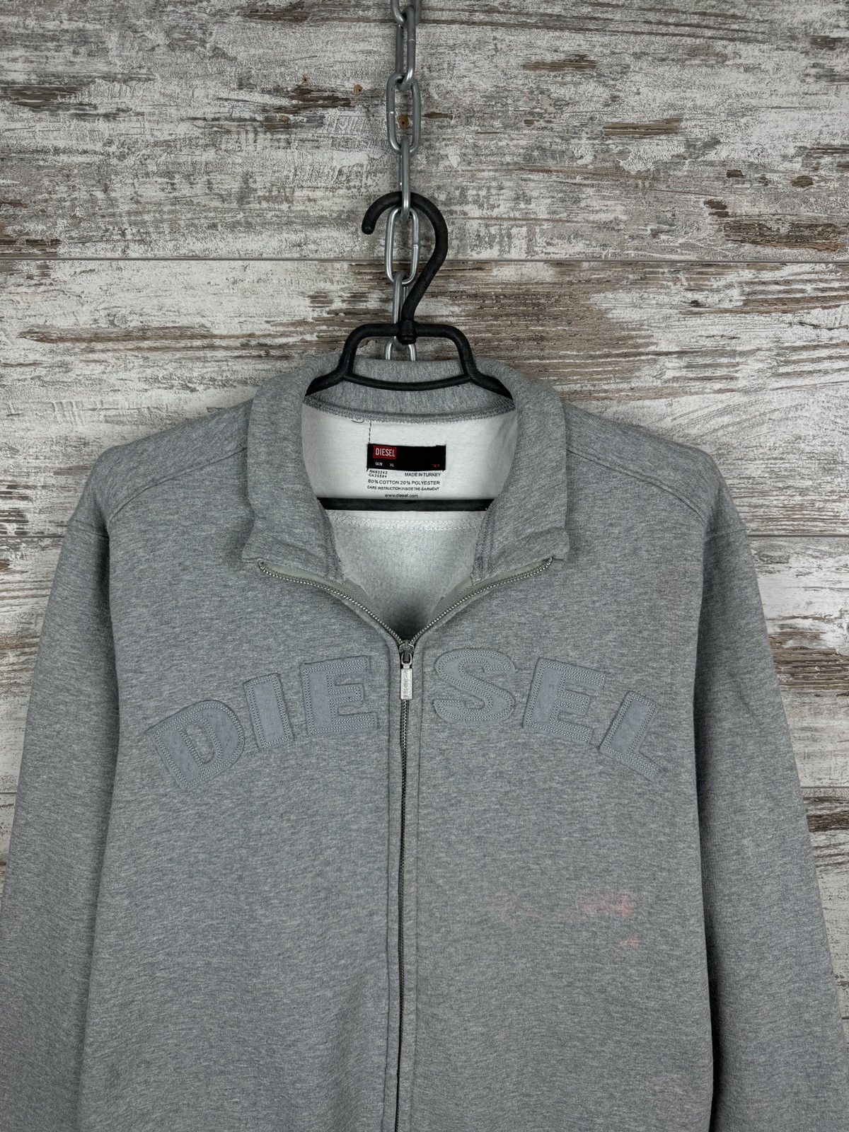 Diesel × Vintage Vintage Y2k Diesel Archive Zip Sweatshirt 00s