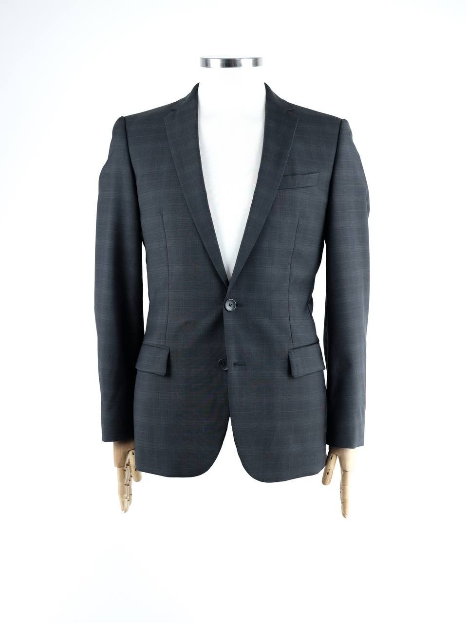 Hugo Boss HUGO BOSS Checked wool jacket blazer Size 46R - 1 Thumbnail