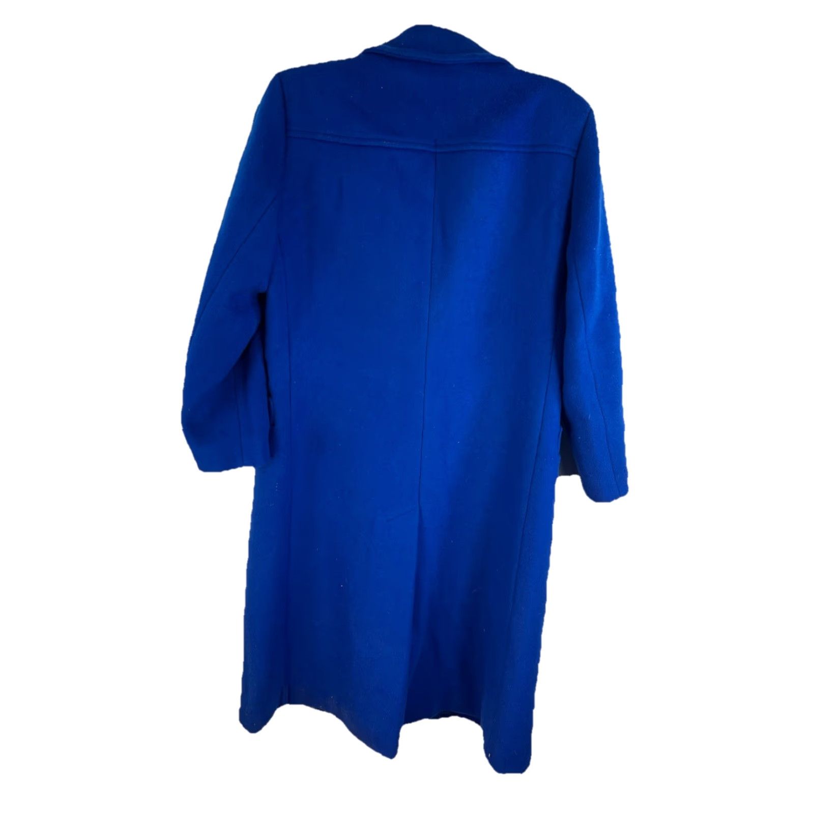Pendleton VINTAGE Pendleton Coat Blue 100% Wool Long Overcoat Women L Adult Size L Navy Blue 80s 90s Womens Size L / US 10 / IT 46 - 2 Thumbnail
