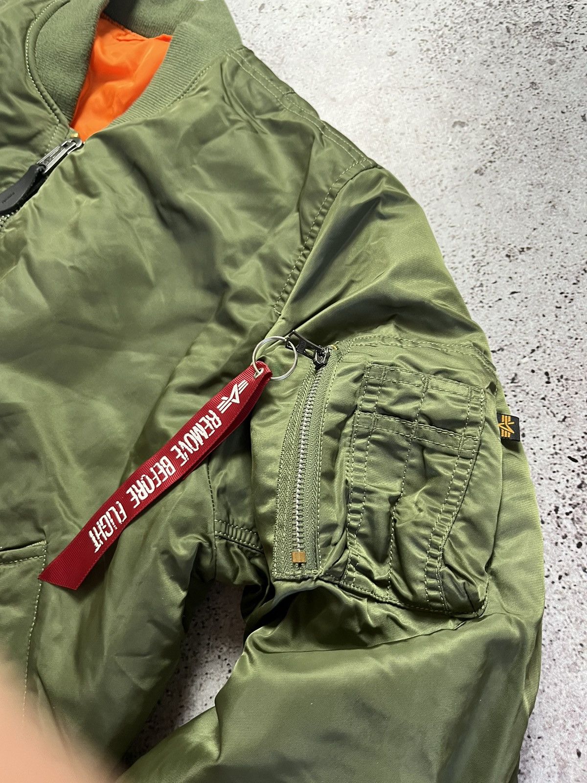 Alpha Industries × Vintage 💣Vintage Alpha Industries Bomber Ma-1 Bomber Size US M / EU 48-50 / 2 - 7 Thumbnail