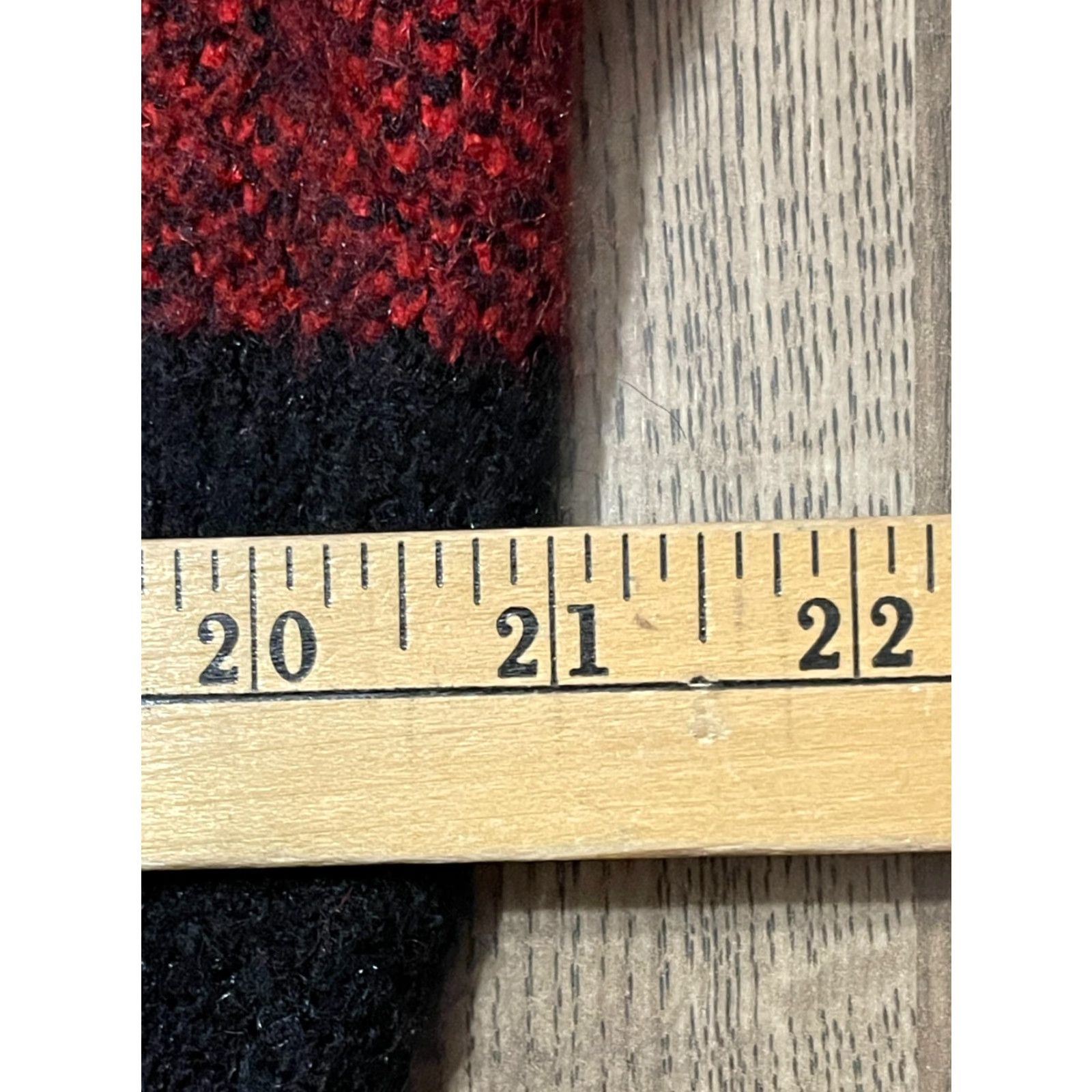 J Brand CBRAND Sweater, Women’s Size L, Plaid, Crew Neck, Pullover, Red Black, Casual, Regular Fit, Sweater, Fall Spring Summer, Women, Free Return Size L / US 10 / IT 46 - 5 Thumbnail