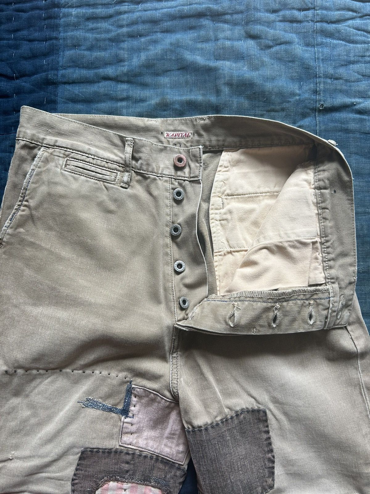Kapital × Kapital Kountry kapital kountry patchwork pants Travis Scott Size US 30 / EU 46 - 7 Thumbnail