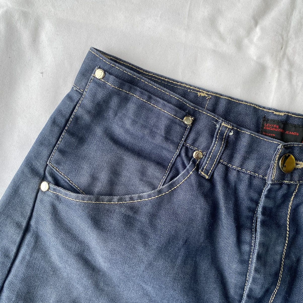 Levi's × Vintage Levi’s Engineered Jeans Carpenter Denim Shorts Classic Y2K Size US 32 / EU 48 - 5 Thumbnail
