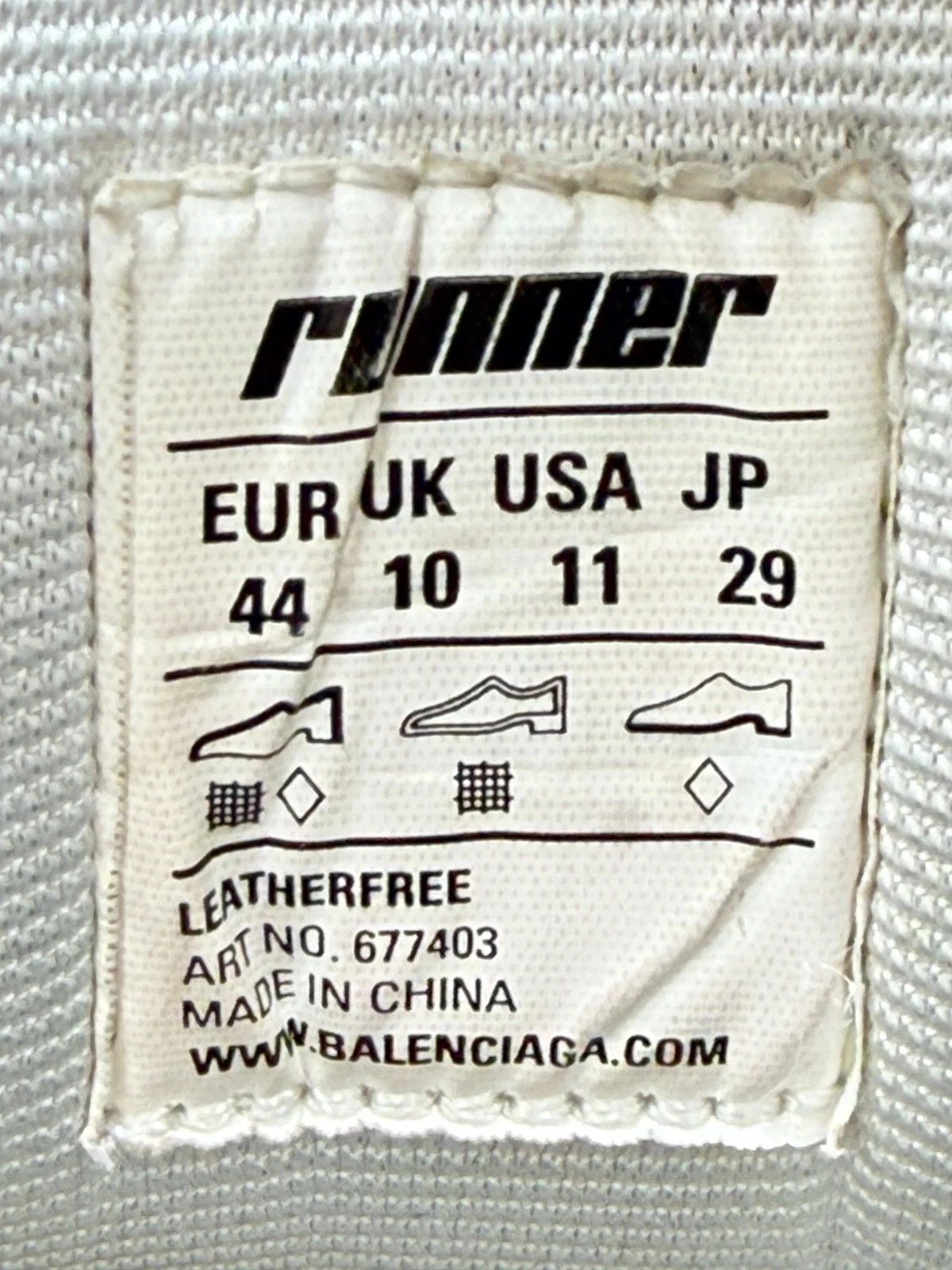 Balenciaga Balenciaga Runner 1.0 Multicolor Blue Red Pink Yellow Size US 11 / EU 44 - 9 Thumbnail