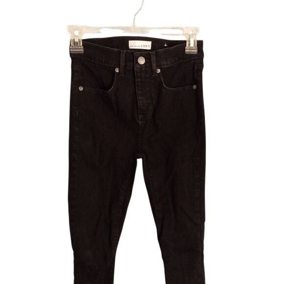 Loft Loft 24 Petite 00P Jean Leggings Womens Denim High Rise Skin Size 42" / US 20 - 3 Thumbnail