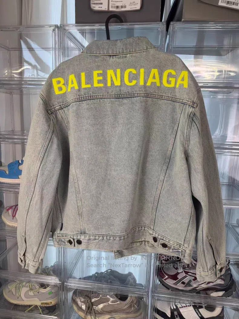 Balenciaga Balenciaga Neon Green Jacket Size US S / EU 44-46 / 1 - 3 Thumbnail