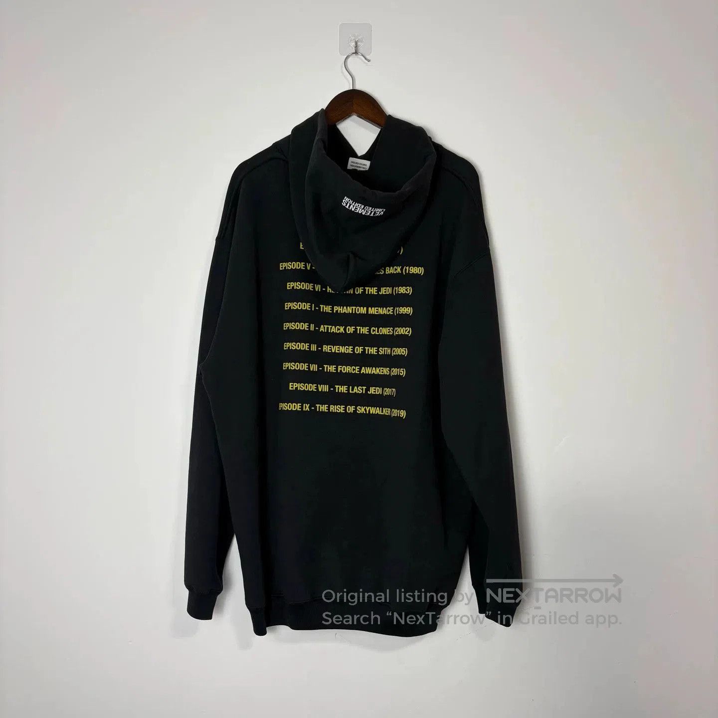 Vetements Vetements Star Wars Limited Hoodie. Size US XS / EU 42 / 0 - 2 Thumbnail