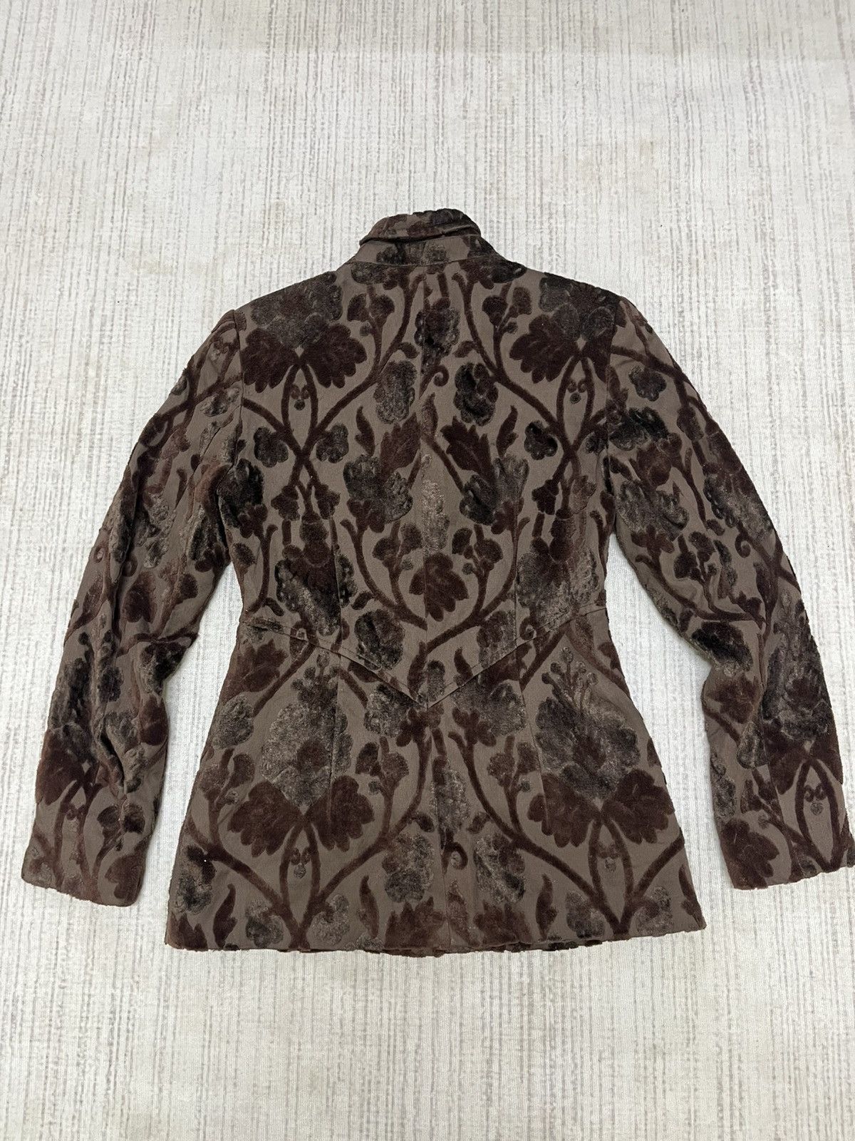 Anna Sui Vintage 80s made in italy anna sui fur jacket Size XS / US 0-2 / IT 36-38 - 2 Thumbnail