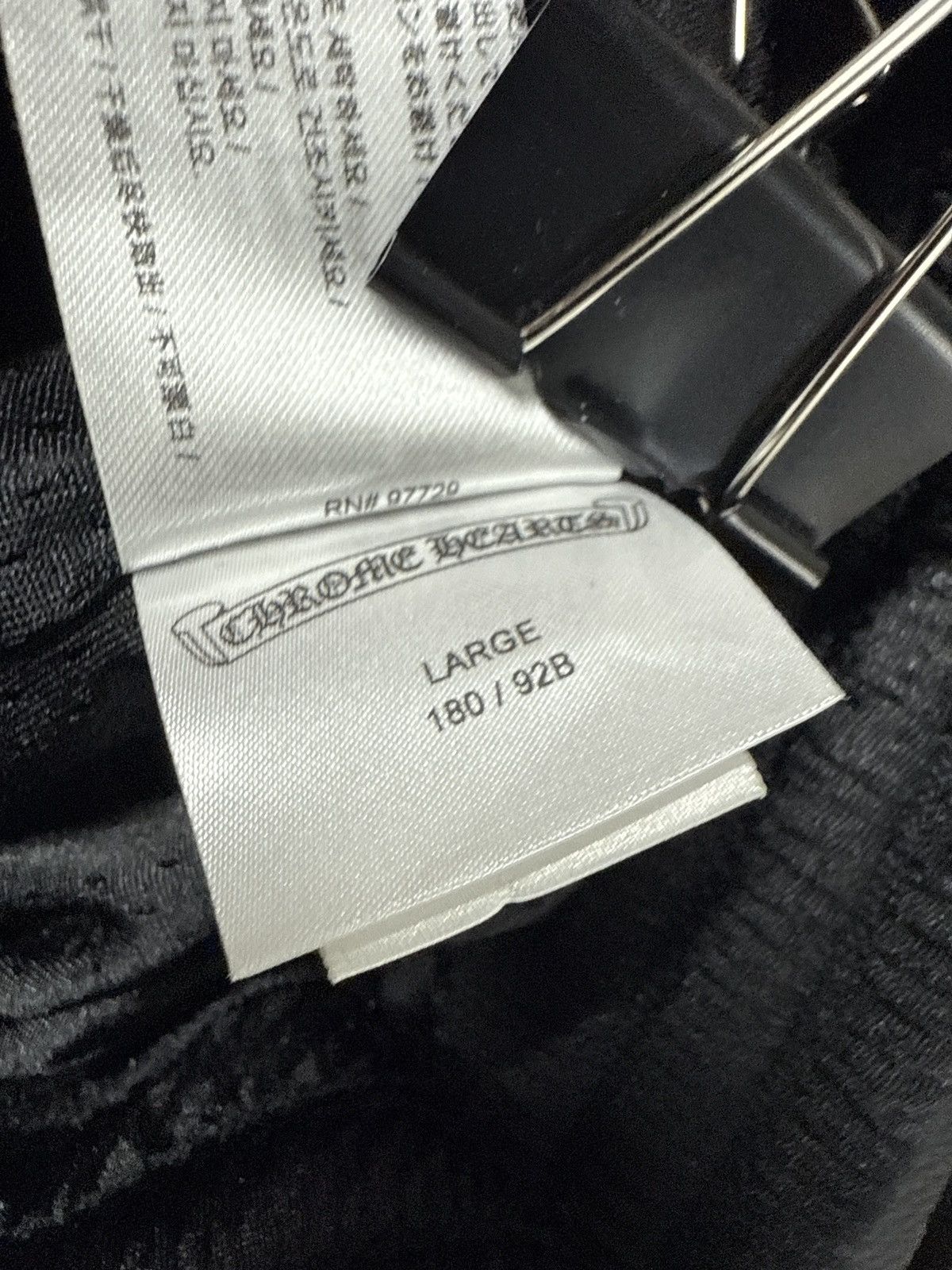 Chrome Hearts CHROME HEARTS MESH JERSEY SHORTS BLACK Size US 36 / EU 52 - 6 Thumbnail