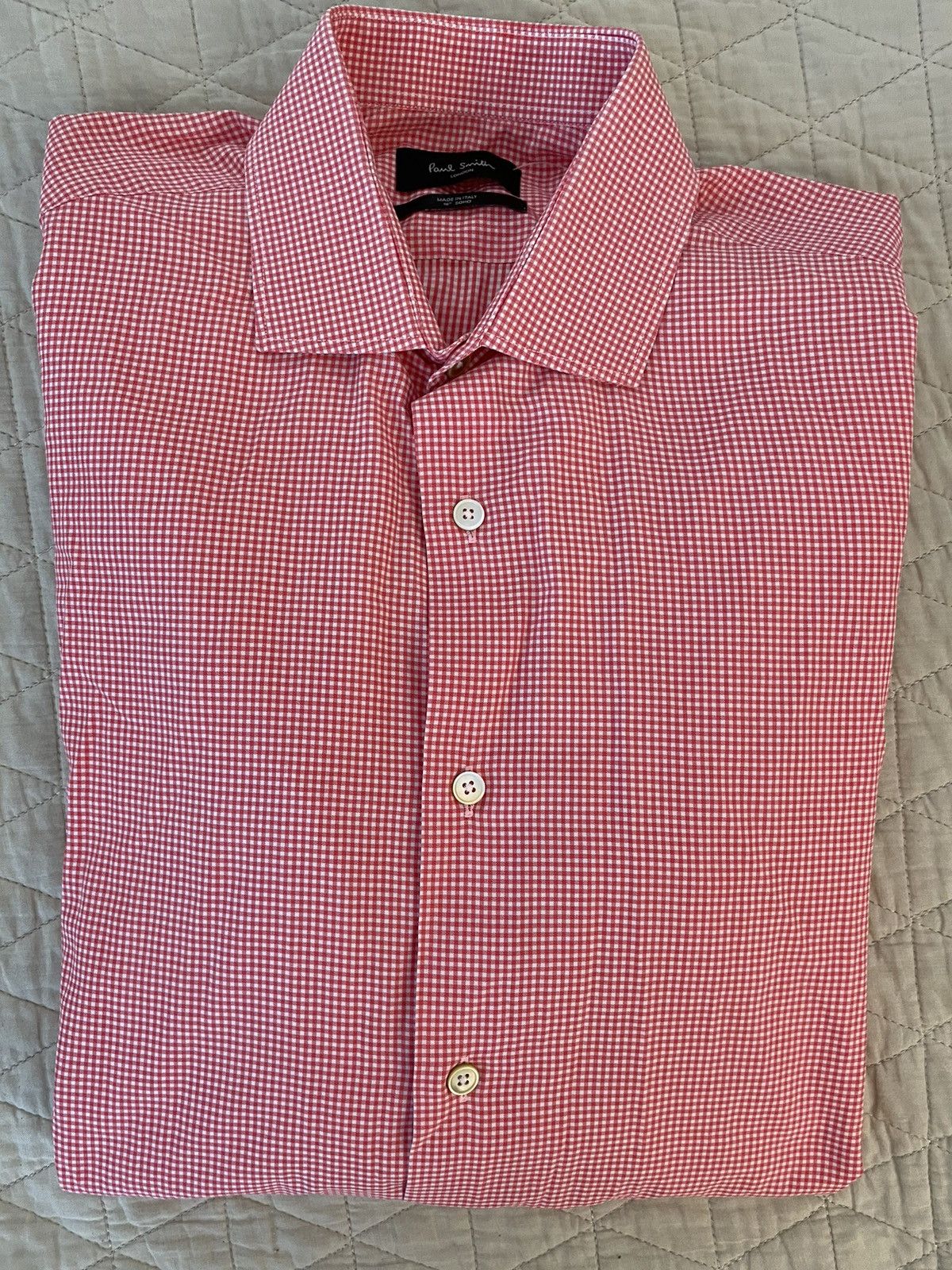 Paul Smith Mini Gingham Check SOHO Shirt | Grailed