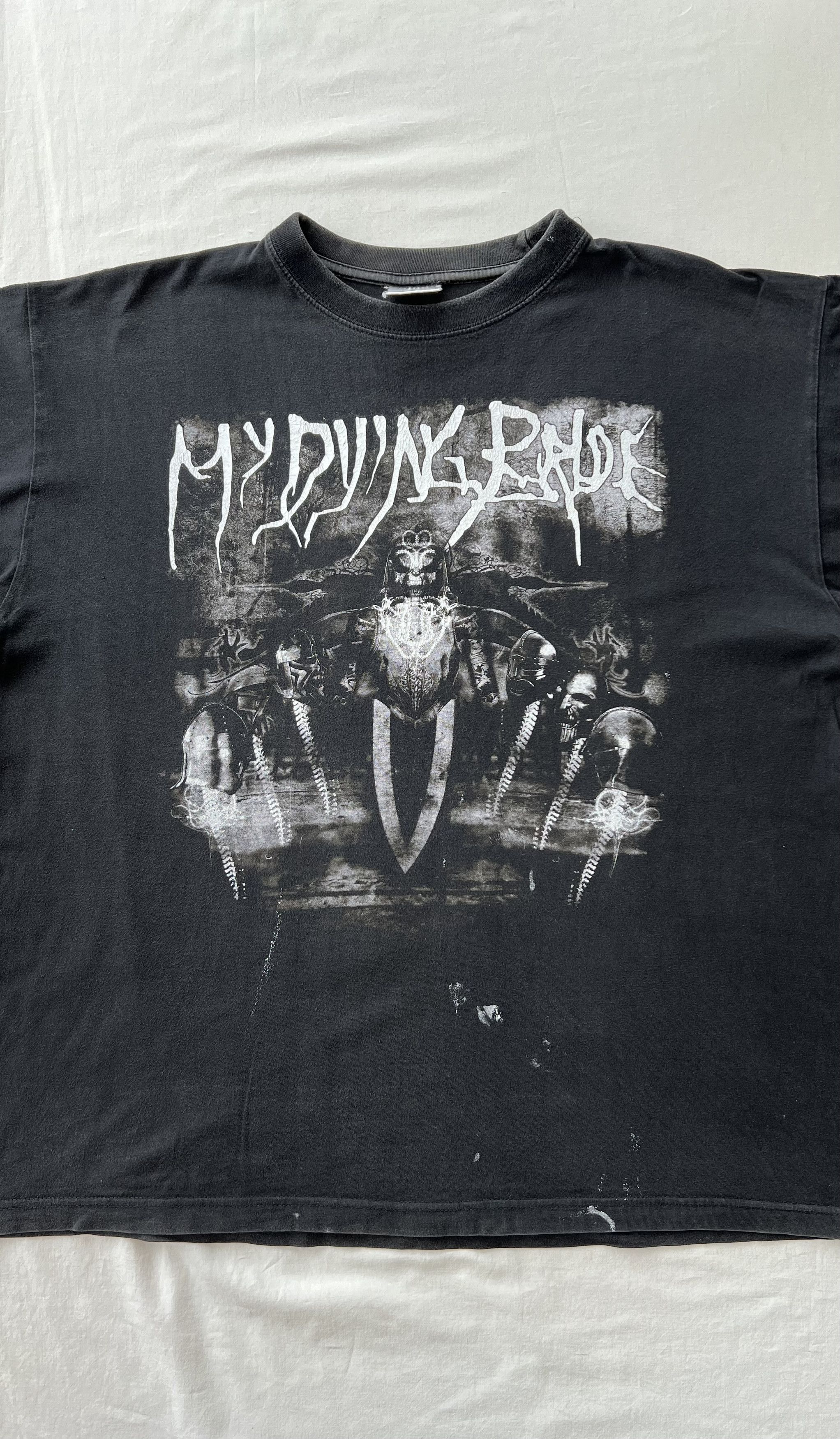 Band Tees Vintage 2007 My Dying Bride A Line of Deathless Kings Size US XL / EU 56 / 4 - 5 Thumbnail