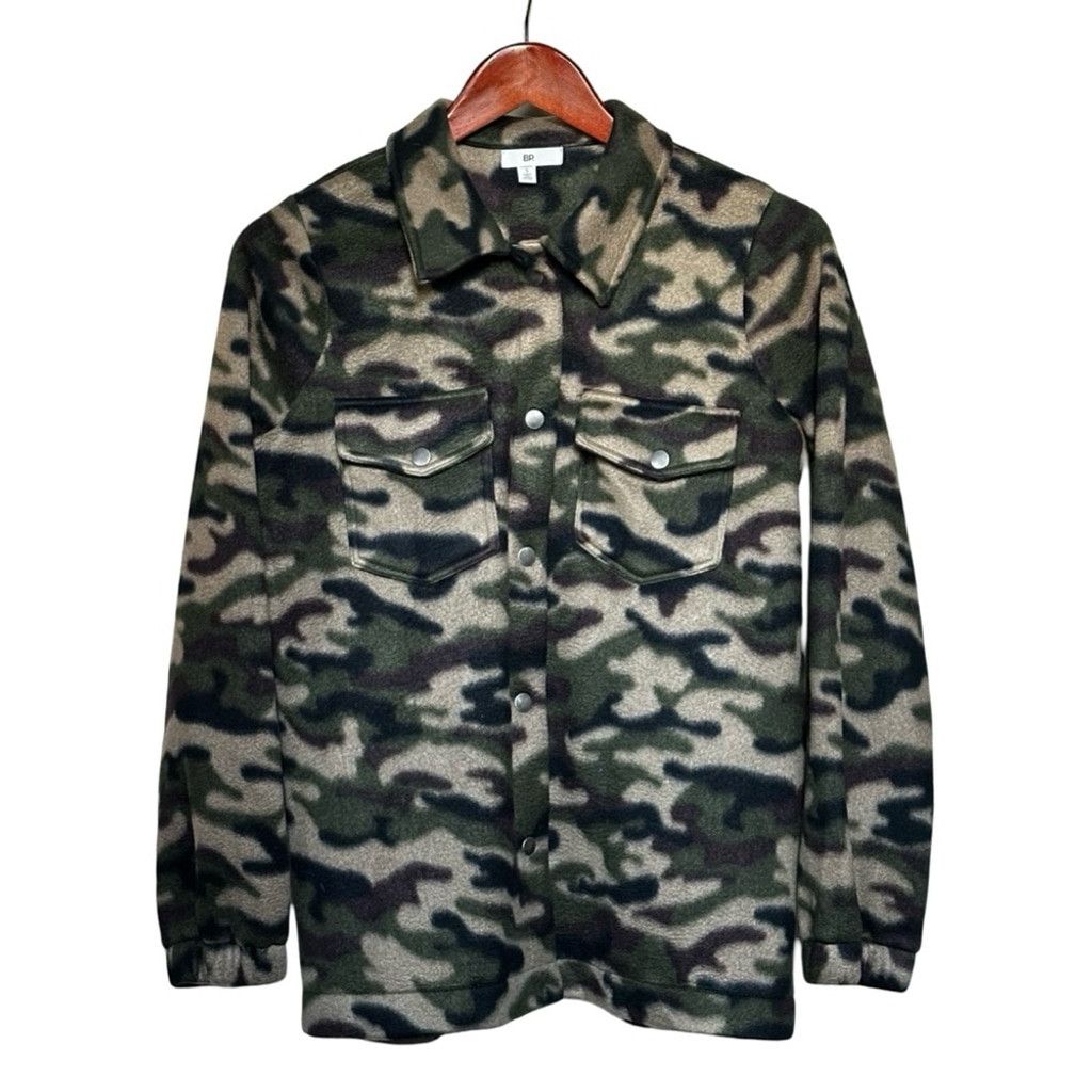 BP. BP Camo Utility Jacket Green Brown Women Size Small. Size XS / US 0-2 / IT 36-38 - 15 Thumbnail