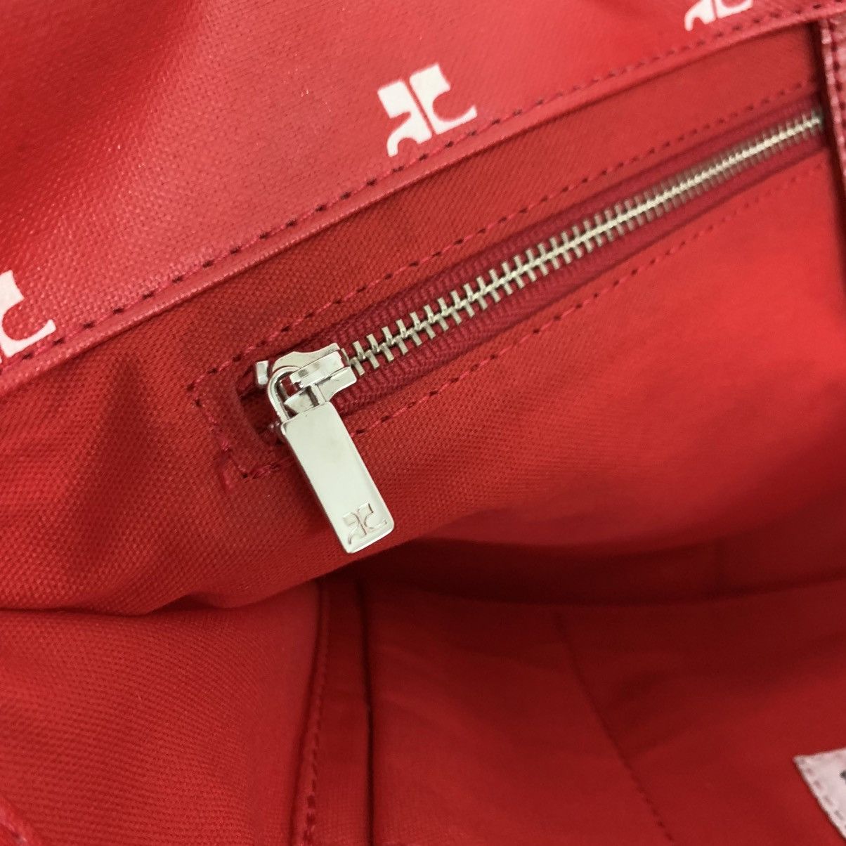 Courreges Courreges Red Handbag Size ONE SIZE - 14 Thumbnail