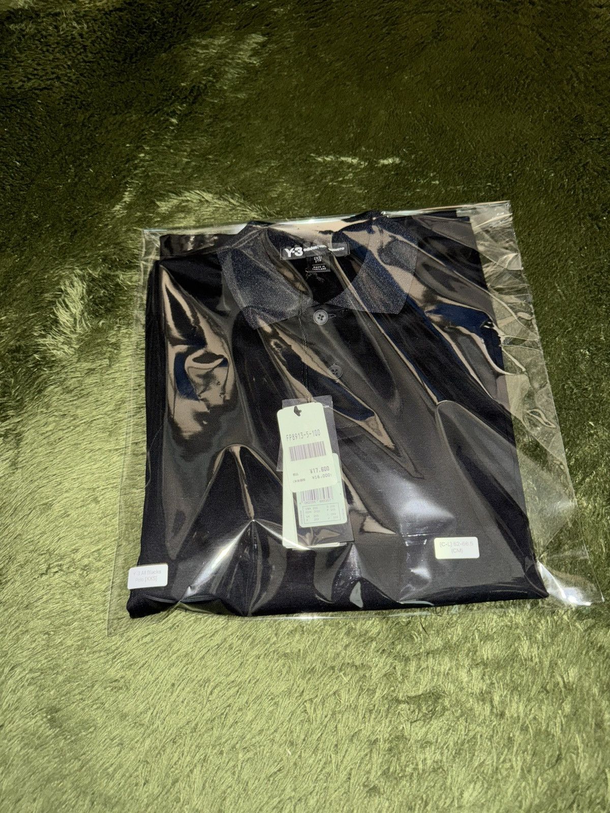 Y-3 Y-3 Yohji Yamamoto All Blacks Tribute Polo T-Shirt Black Size US XXS / EU 40 - 11 Thumbnail