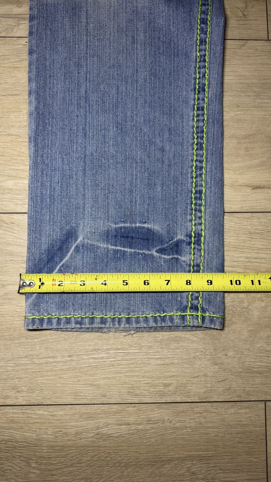True Religion Y2K 2000s True Religion Billy SuperT 38 x 30 Acid Wash Denim Size US 38 / EU 54 - 7 Thumbnail