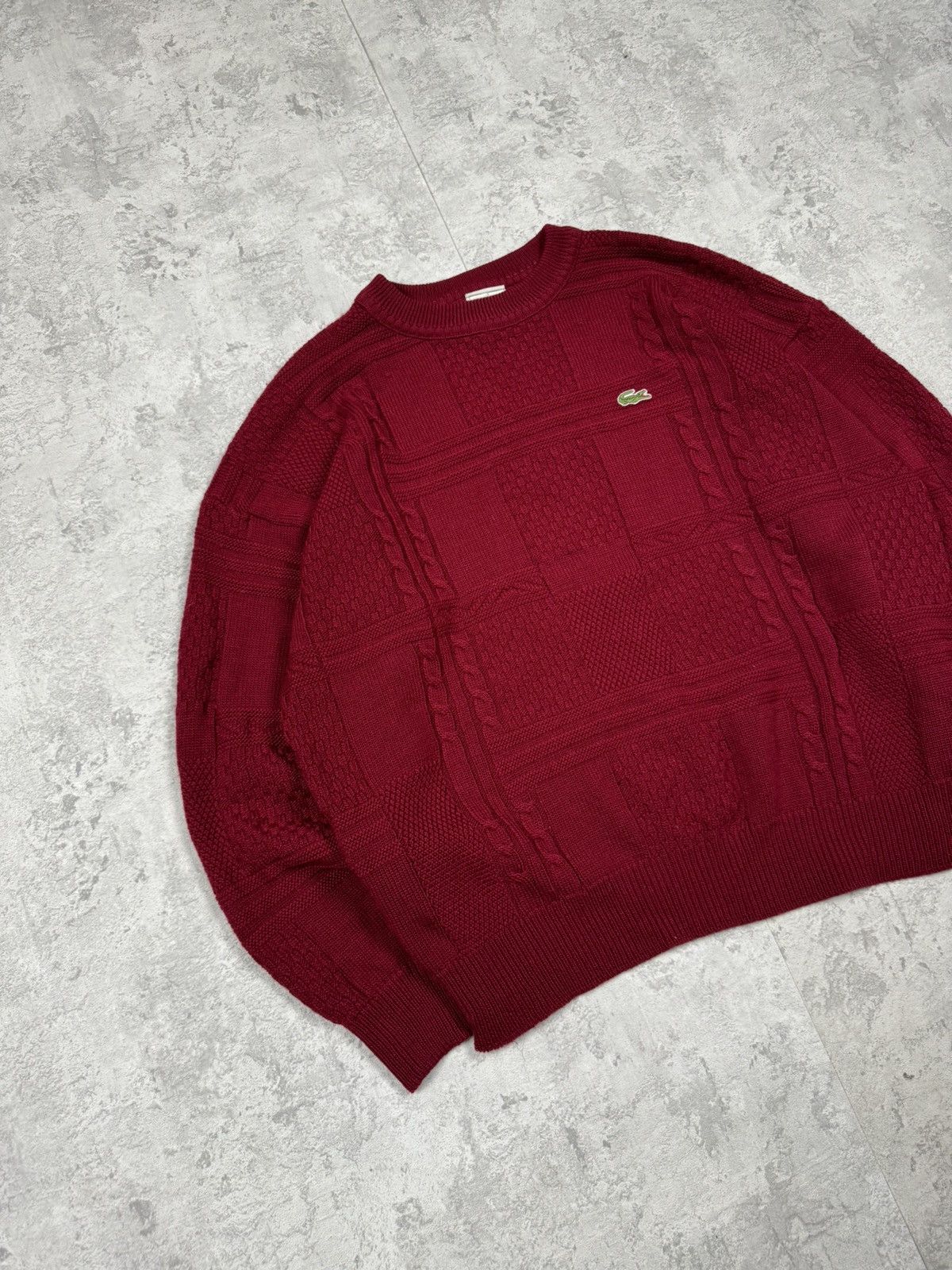 Lacoste Vintage Lacoste Y2K Sweater Size 7 Size US L / EU 52-54 / 3 - 2 Thumbnail