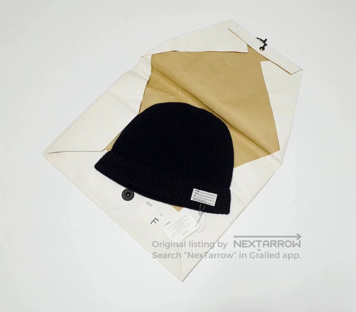 Visvim visvim knit wool beanie in navy blue. Size ONE SIZE - 1 Thumbnail
