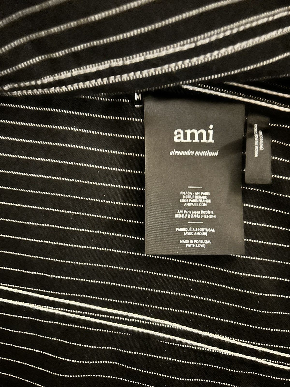 AMI Ami Paris by Alexandre Mattiusse Pinstripe Jacket Size US M / EU 48-50 / 2 - 7 Thumbnail