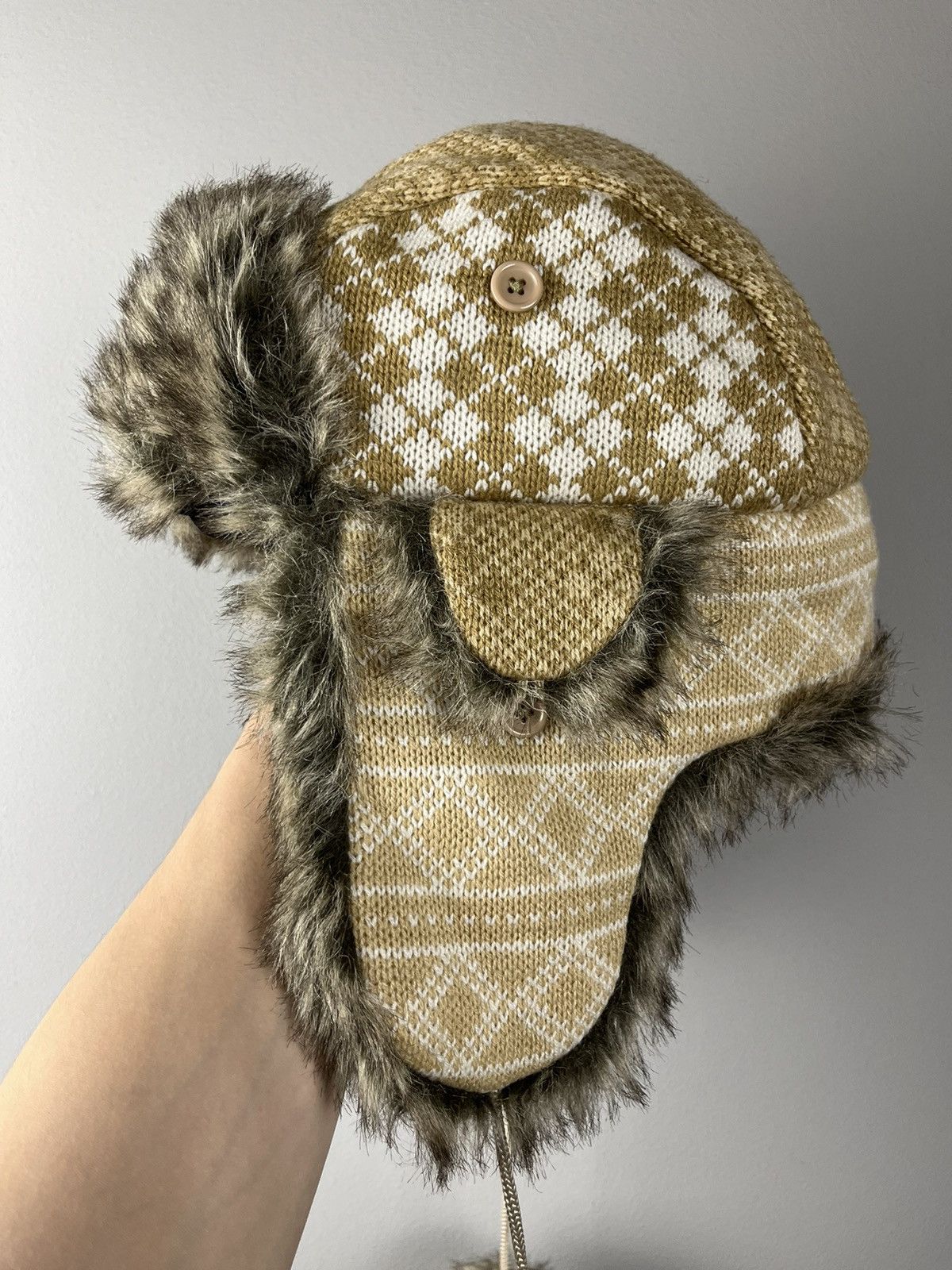 Pre-owned Lil Uzi Vert Tapestry Japan Style Trapper Hat Ushanka Y2k In Multicolor