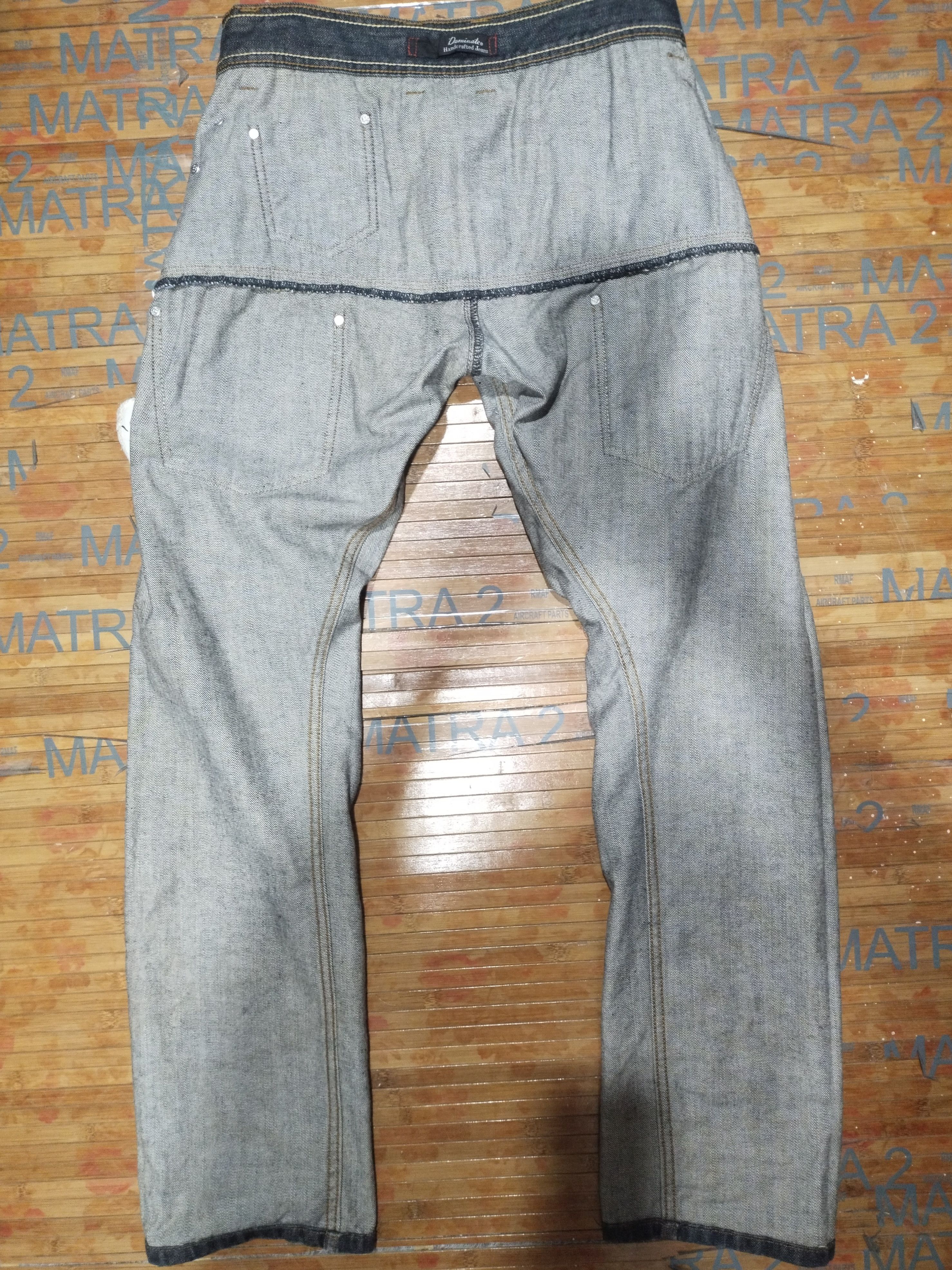Vintage Vintage Jeans Dominate Handcrafted Sz 30" Size US 30 / EU 46 - 16 Thumbnail