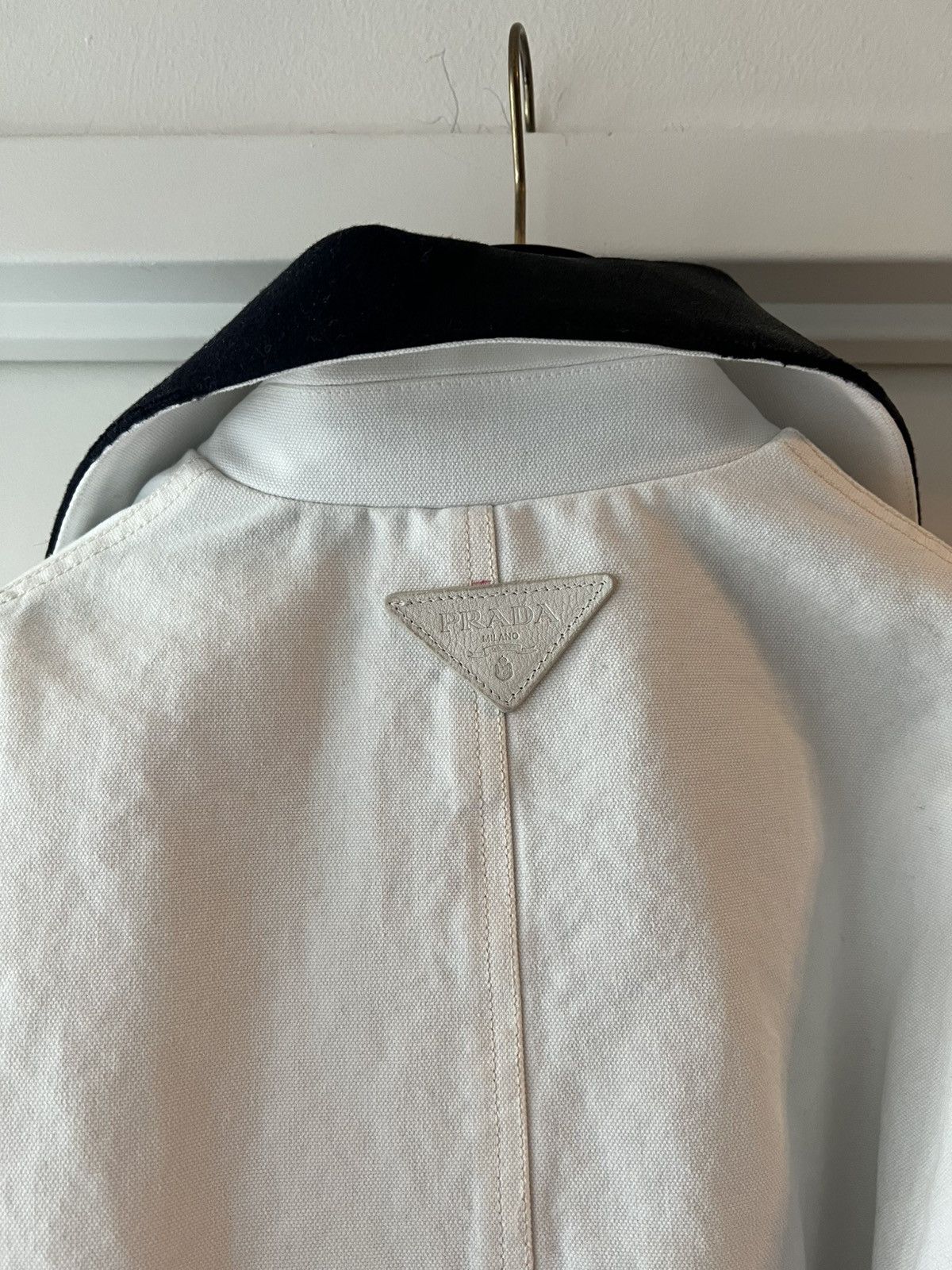 Prada Prada FW24 oversized cotton Jacket Size US XS / EU 42 / 0 - 4 Thumbnail