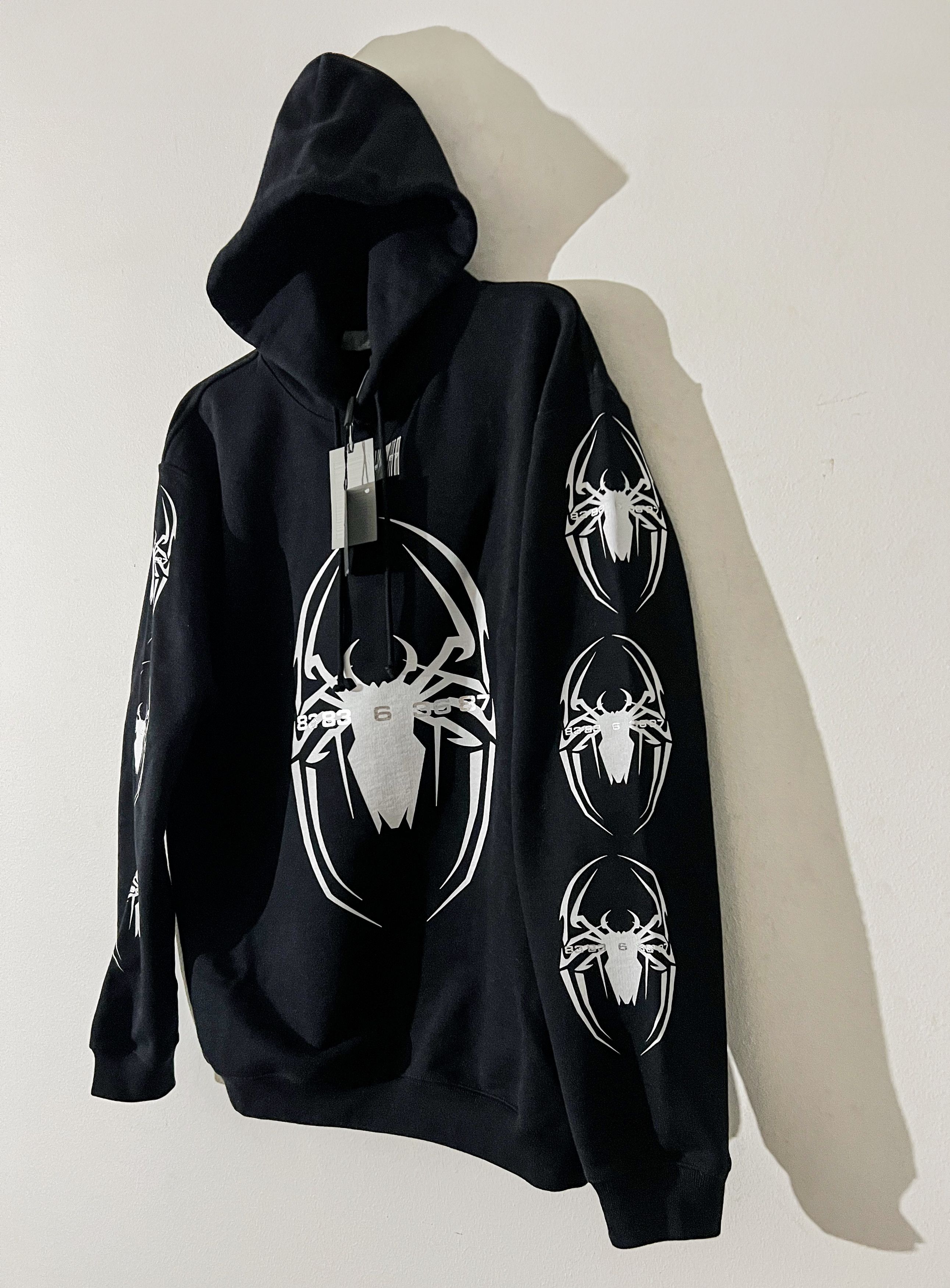 Vetements VTMNTS Black Spider Hoodie Size US L / EU 52-54 / 3 - 4 Thumbnail