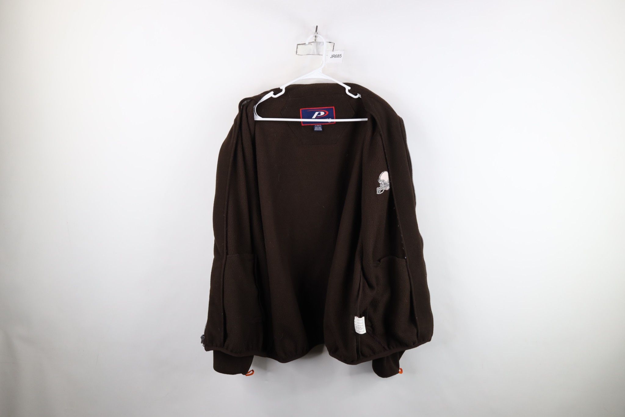 Vintage Vintage 2 In 1 Cleveland Football Hooded Jacket Orange Size US XL / EU 56 / 4 - 14 Thumbnail