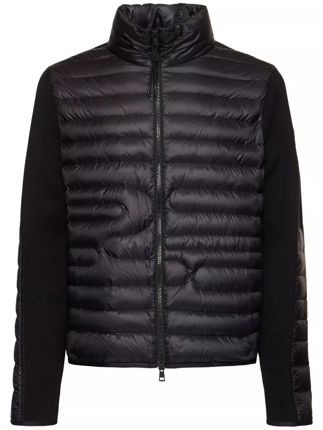MONCLER Men's Black Down Cardigan New
