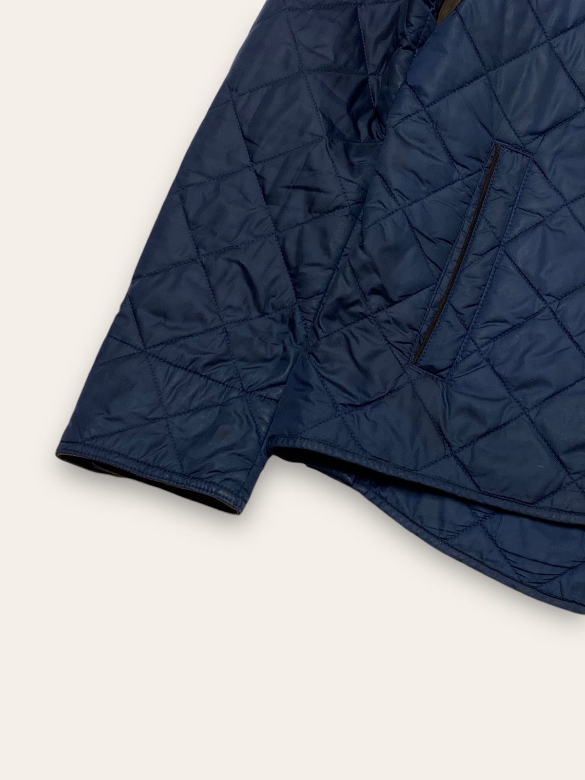 Ralph Lauren Vintage RALPH LAUREN QUILTED Jacket Navy Colour Size S / US 4 / IT 40 - 9 Thumbnail
