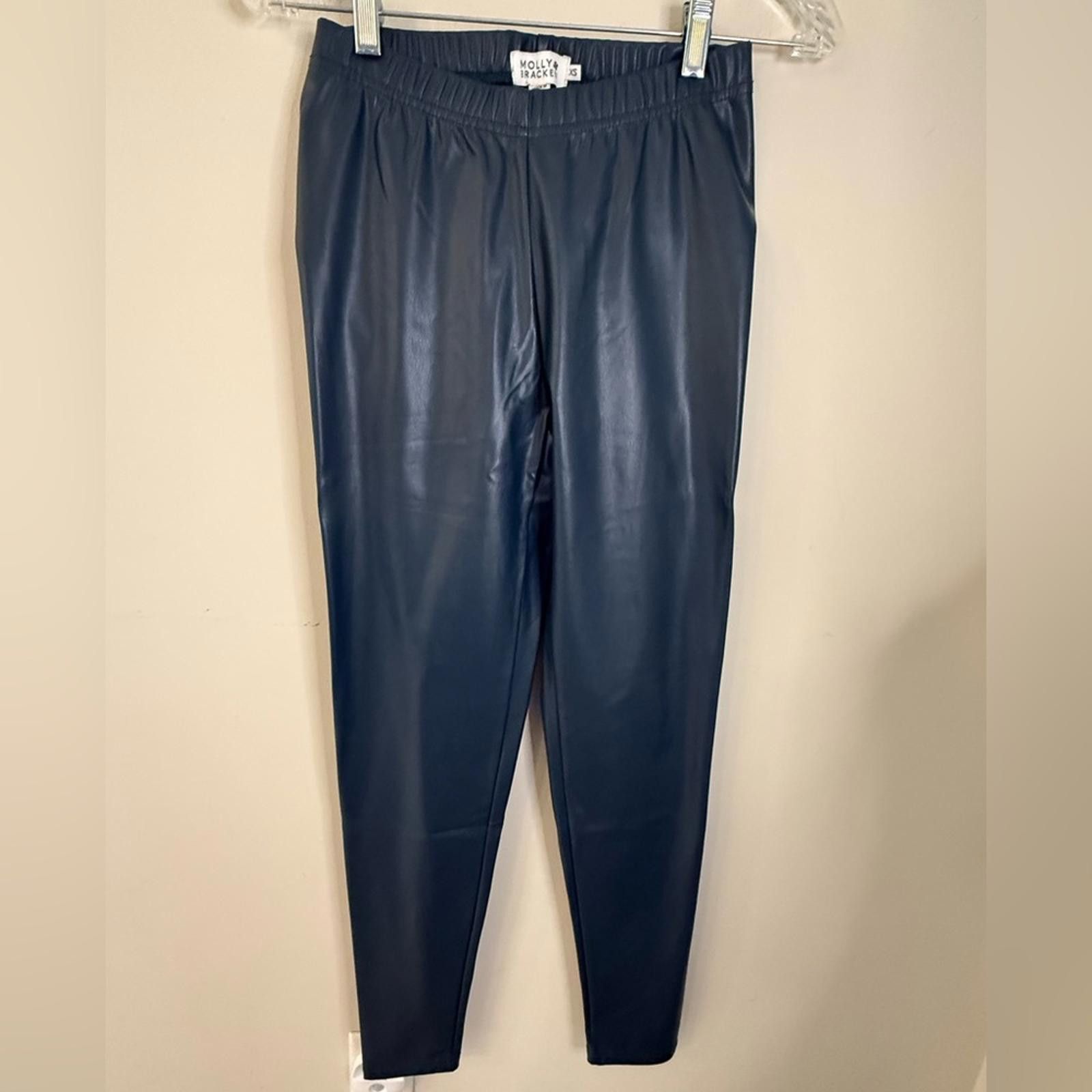 Other Molly Bracken forest green vegan leather legging pants SZ XS Size 26" / US 2 / IT 38 - 1 Thumbnail