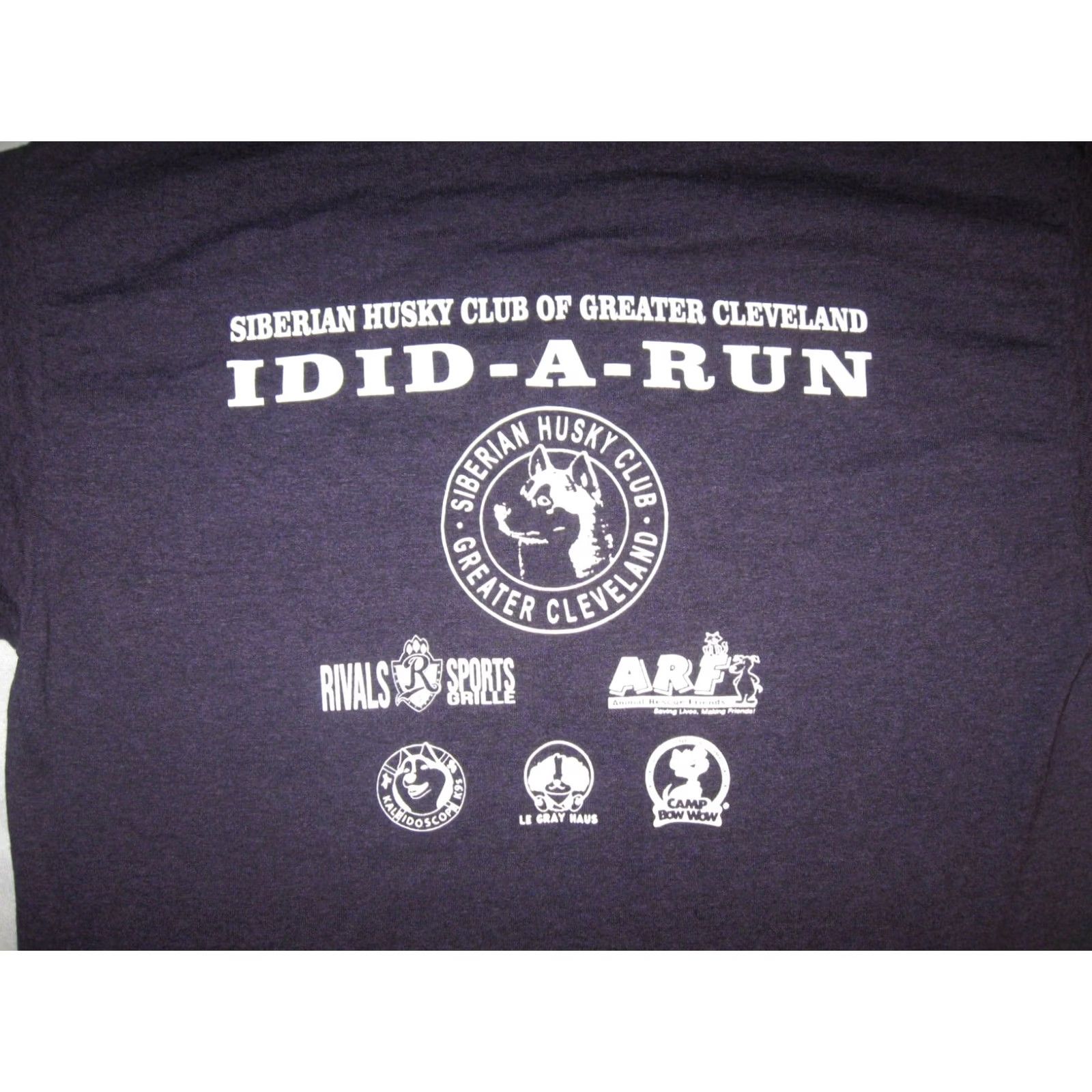 Gildan Siberian Husky Club IDID-A-RUN 2024 T Shirt CLEVELAND 5K MARATHON Men's Medium Size US M / EU 48-50 / 2 - 3 Thumbnail