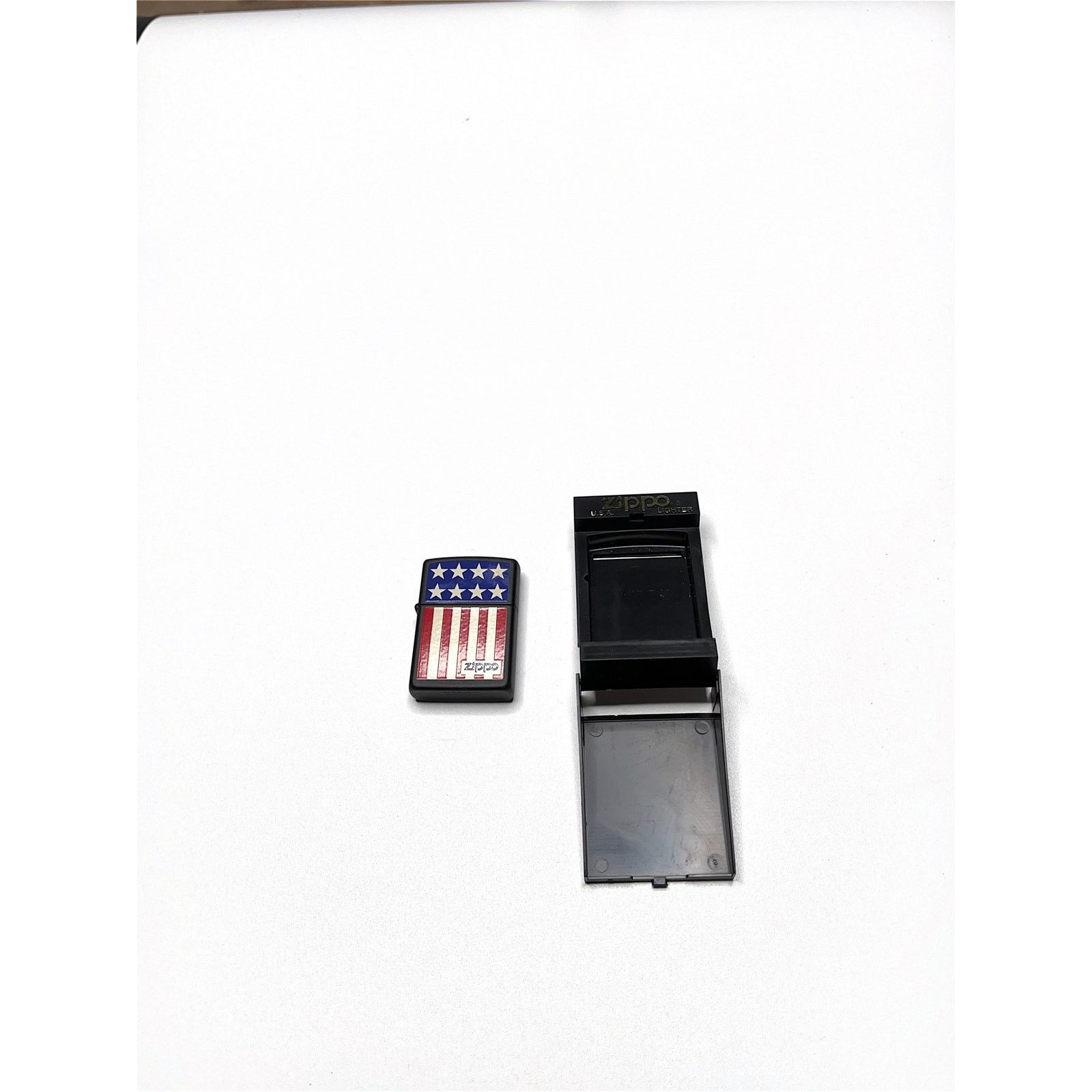 Zippo VINTAGE ZIPPO LIGHTER - Stars & Stripes American Flag - 199 Size ONE SIZE - 4 Thumbnail