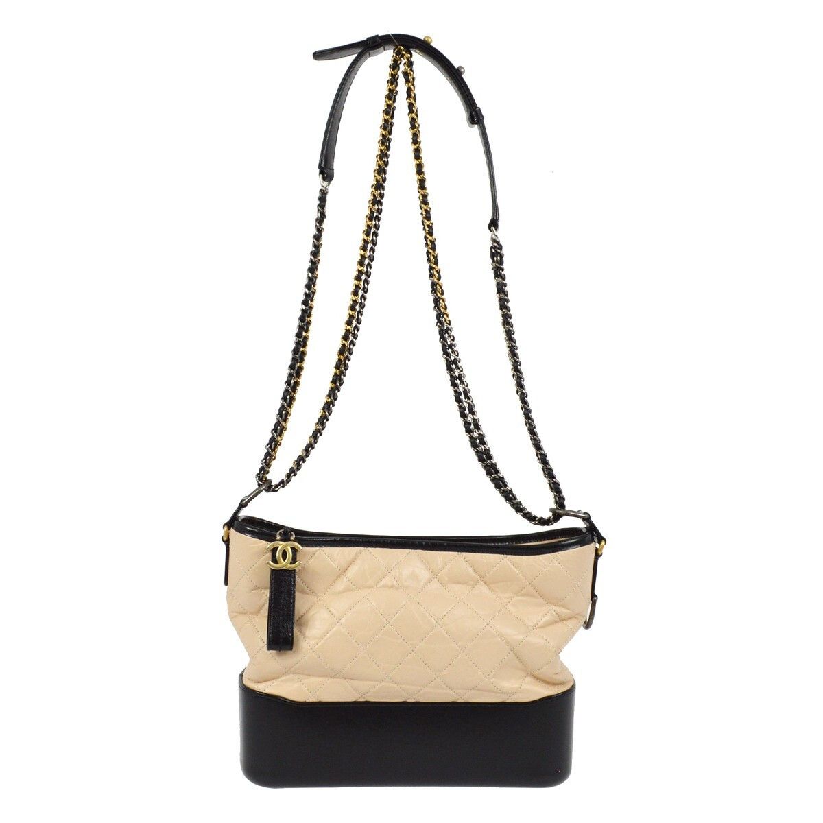Chanel Chanel Bicolor Gabrielle Hobo Quilted Aged Calfskin Size ONE SIZE - 1 Thumbnail