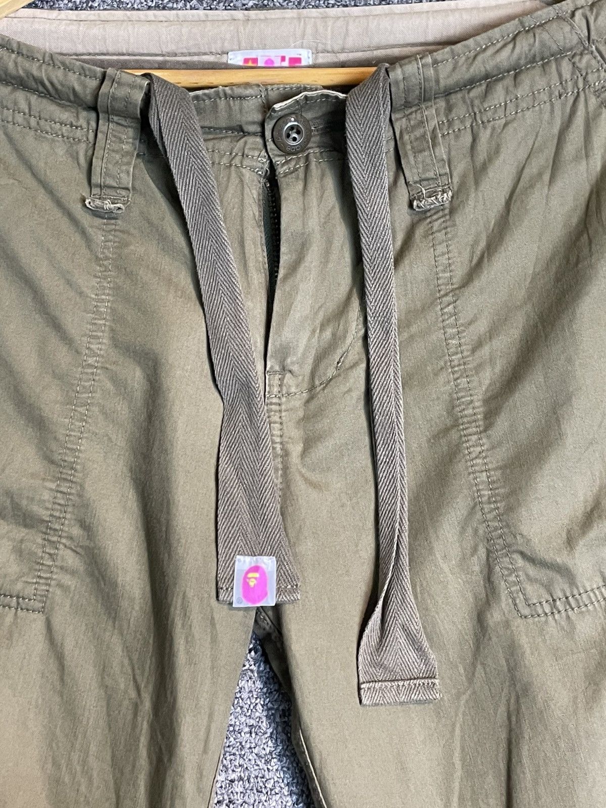 Bape Bathing Ape Cargo Pants (26) Size 31" - 11 Thumbnail