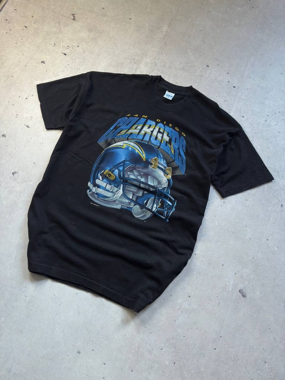 Band Tees × NFL × Vintage 1994 Made in USA Jacksonville Jaguars Salem Shirt Size US XL / EU 56 / 4 - 2 Thumbnail