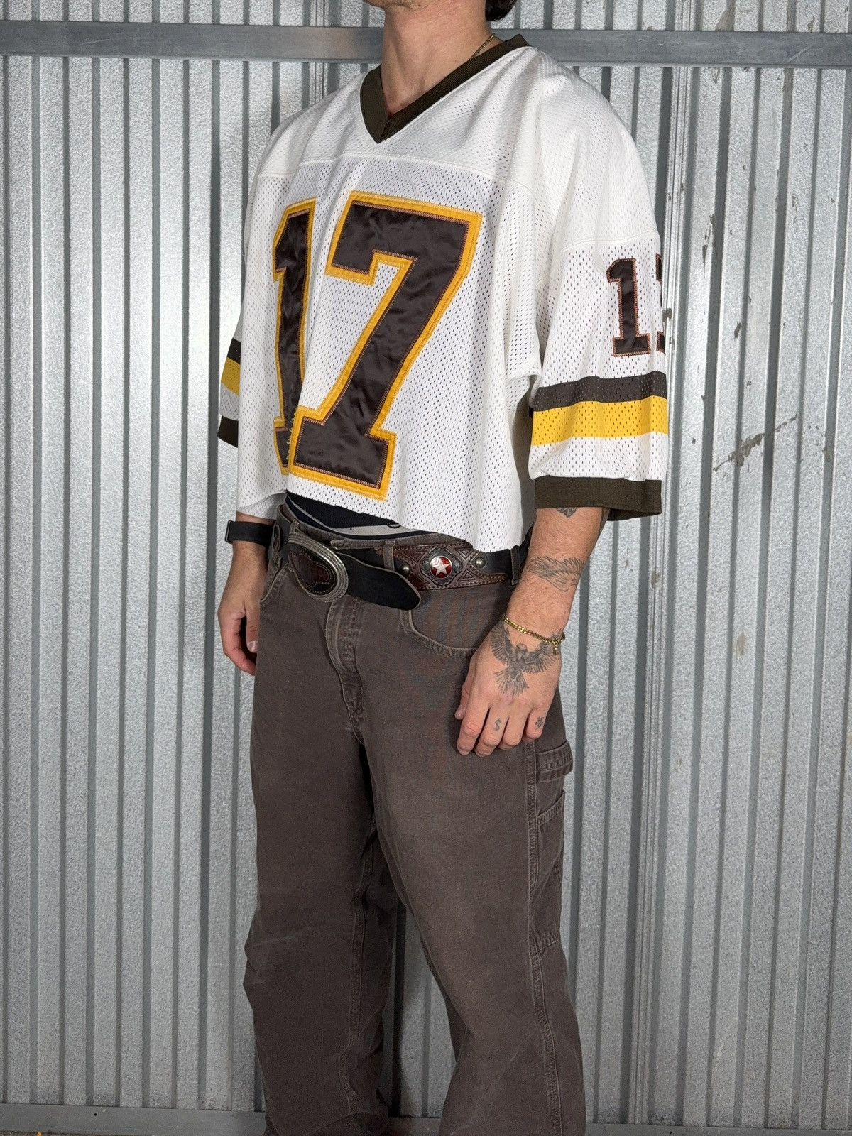 Mitchell & Ness Insane Cropped Mitchell and Ness Cropped Mesh Jersey Size US XL / EU 56 / 4 - 1 Thumbnail